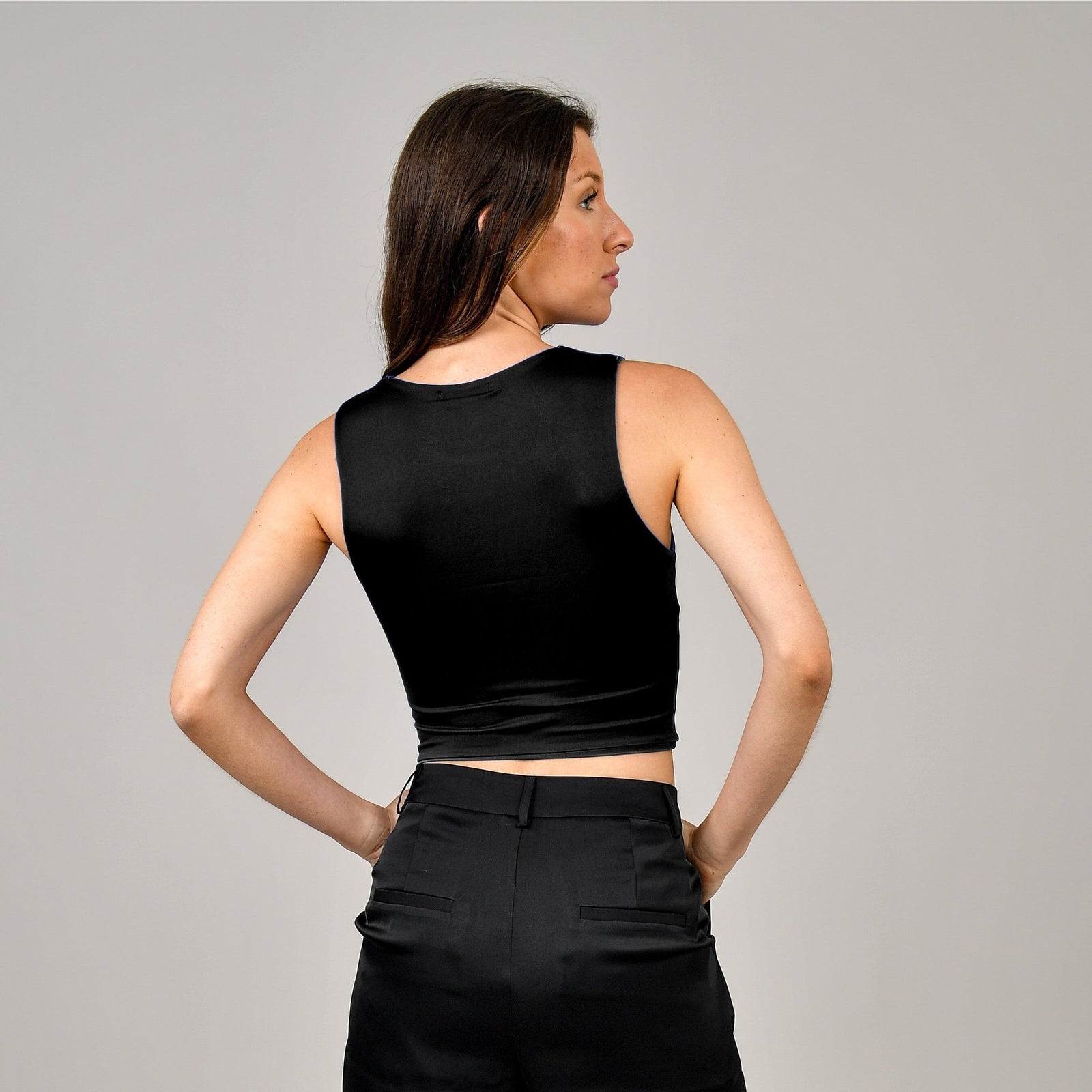 RD Second Skin Roxanna Crew Neck Tank Top