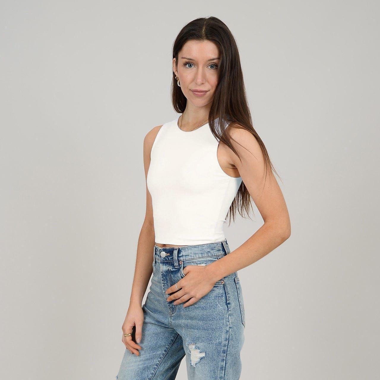 RD Second Skin Roxanna Crew Neck Tank Top