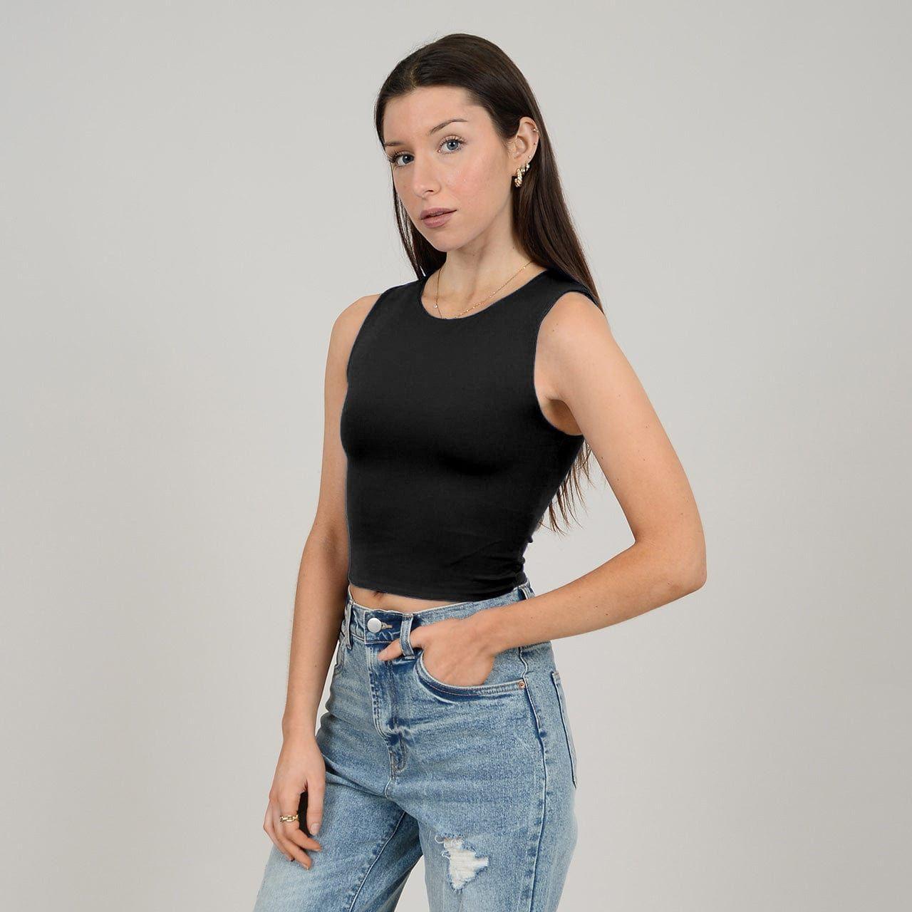 RD Second Skin Roxanna Crew Neck Tank Top