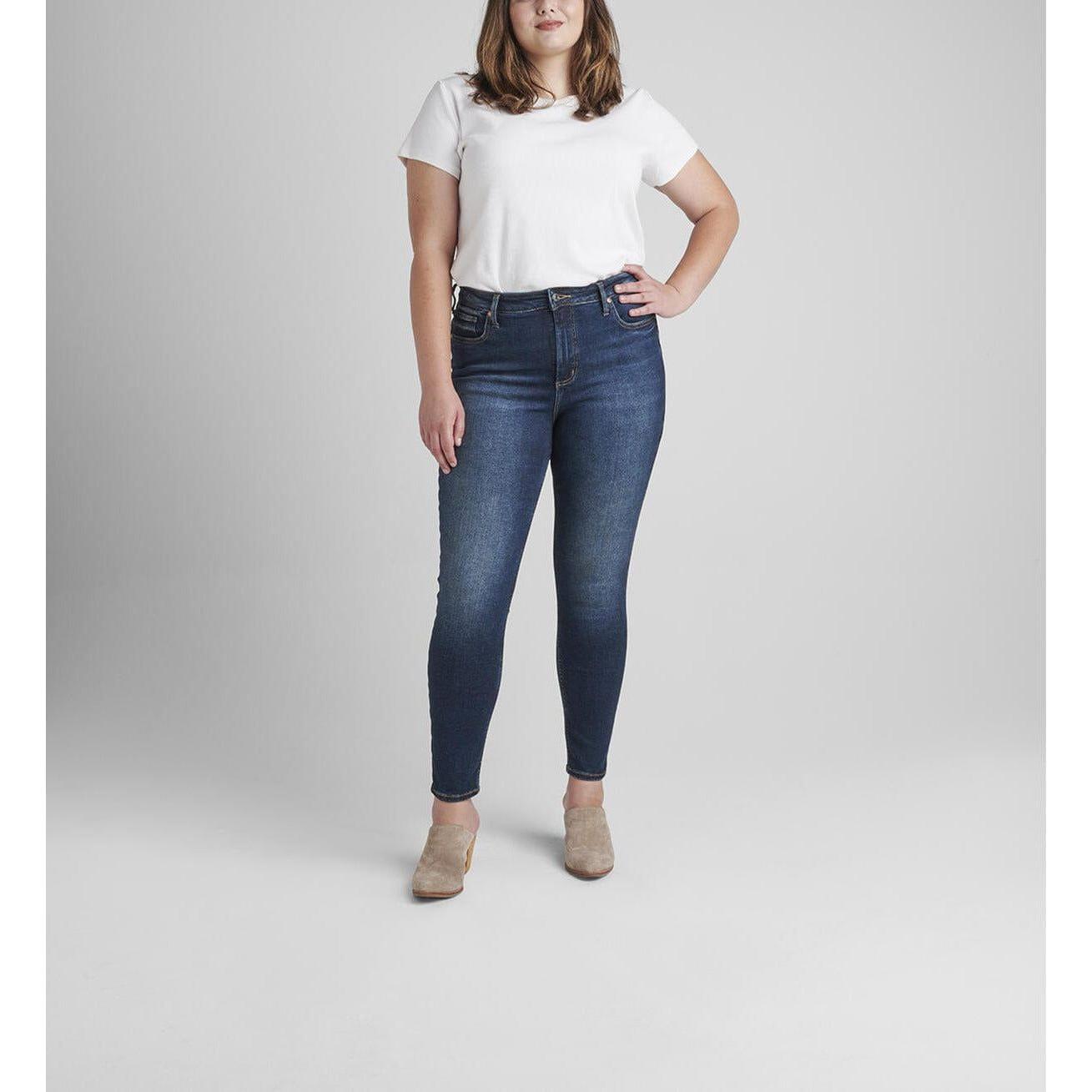 Silver Jeans Silver Infinite Fit High Rise Skinny Indigo