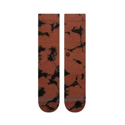 Stance Brown / L Stance Life Dyed Crew Socks