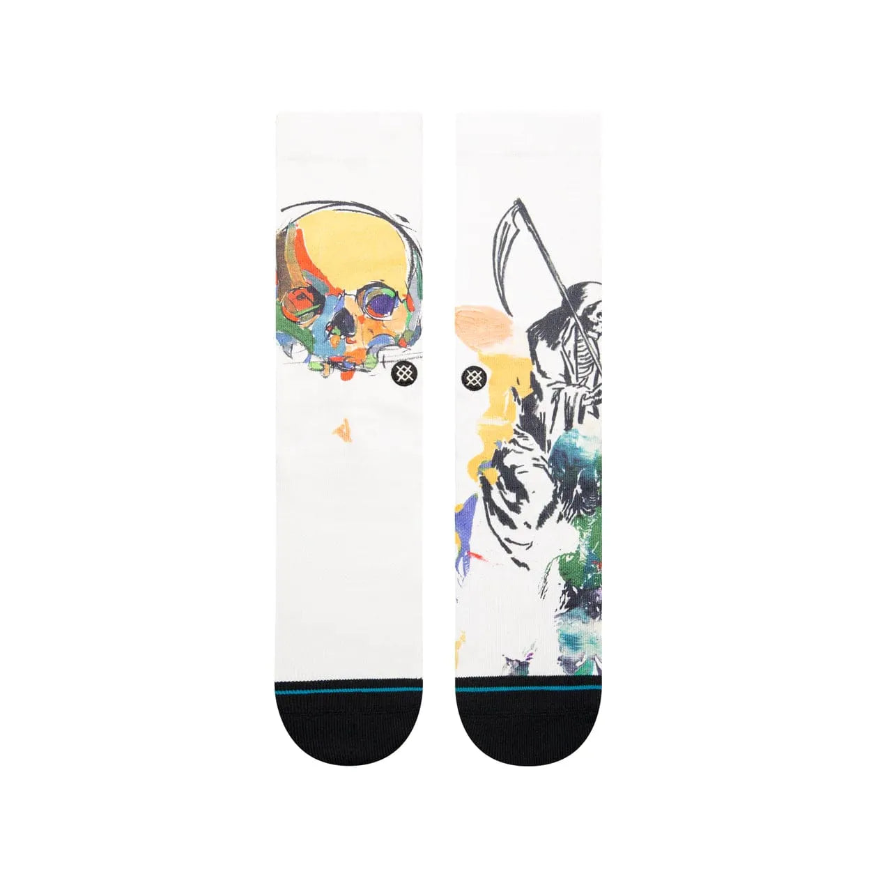 Stance White / L Stance Nathan Kostechko Sickle Socks