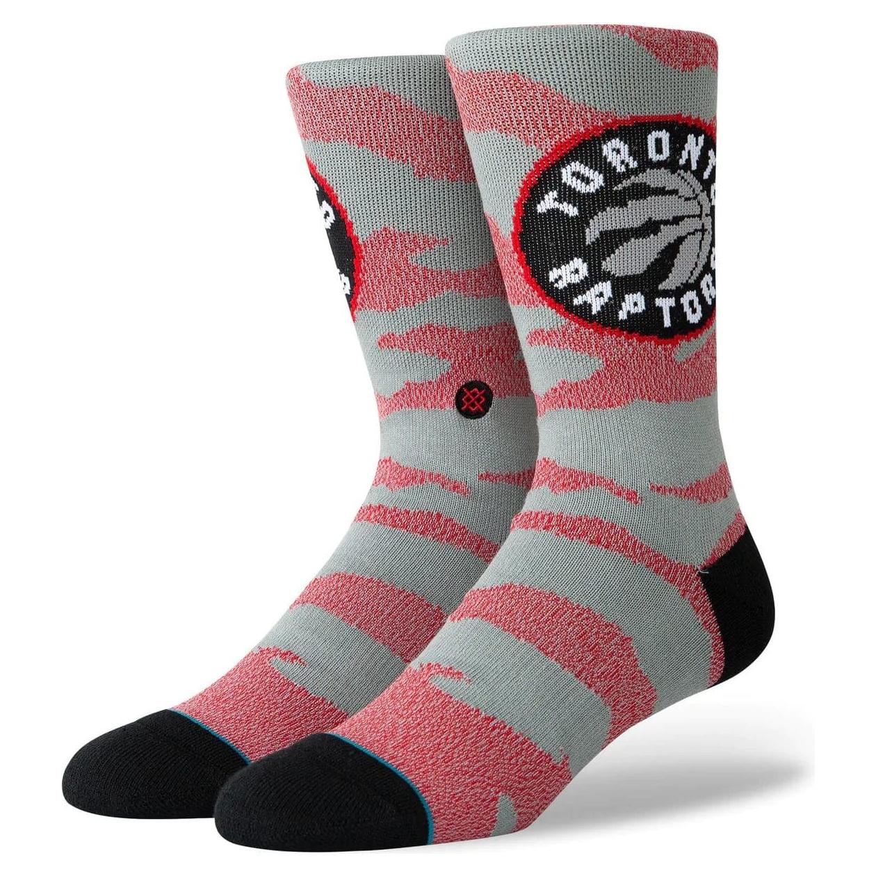Stance GREY / L Stance NBA Raptors Camo Socks