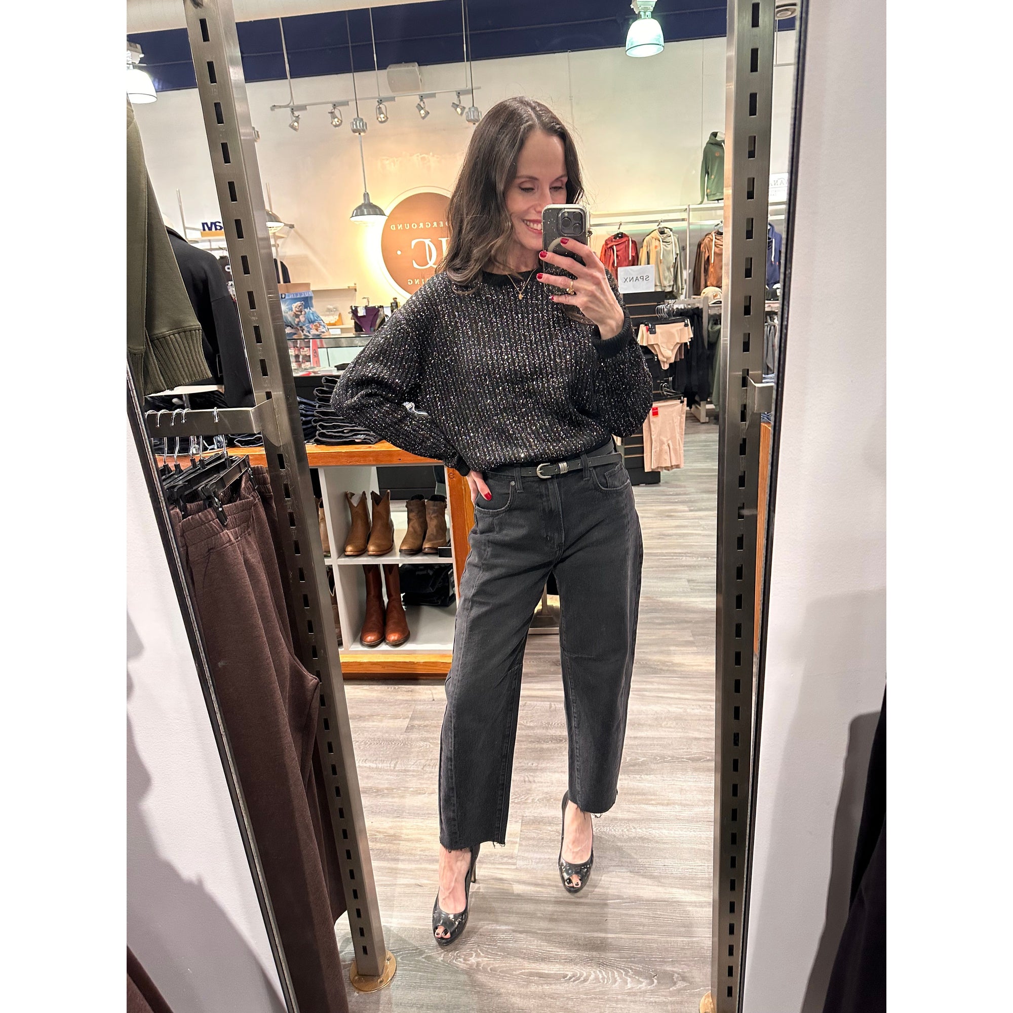 Z Supply Gleam Sequin Sweater