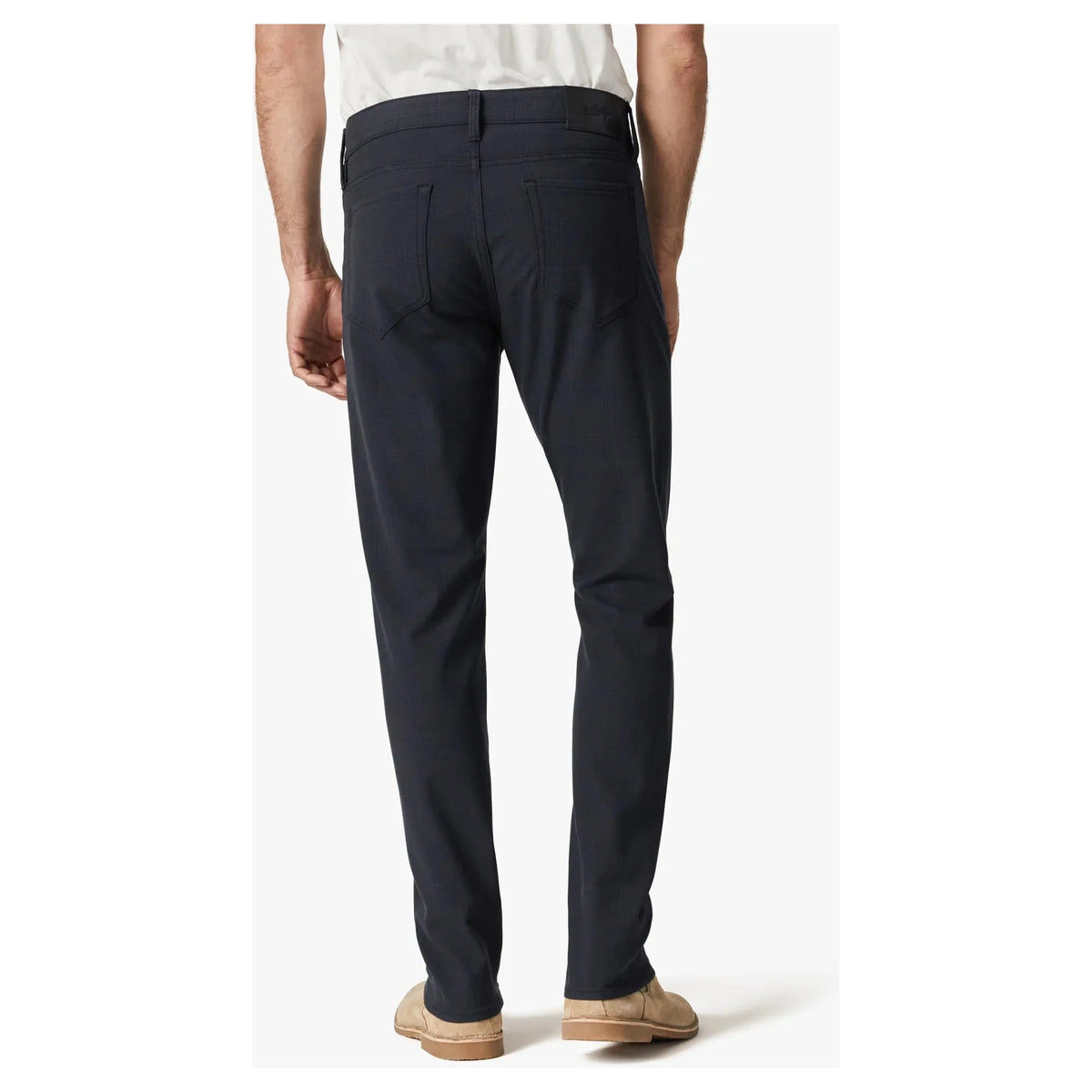 34 Heritage 34 Heritage Cool Elite Navy Checked Pants