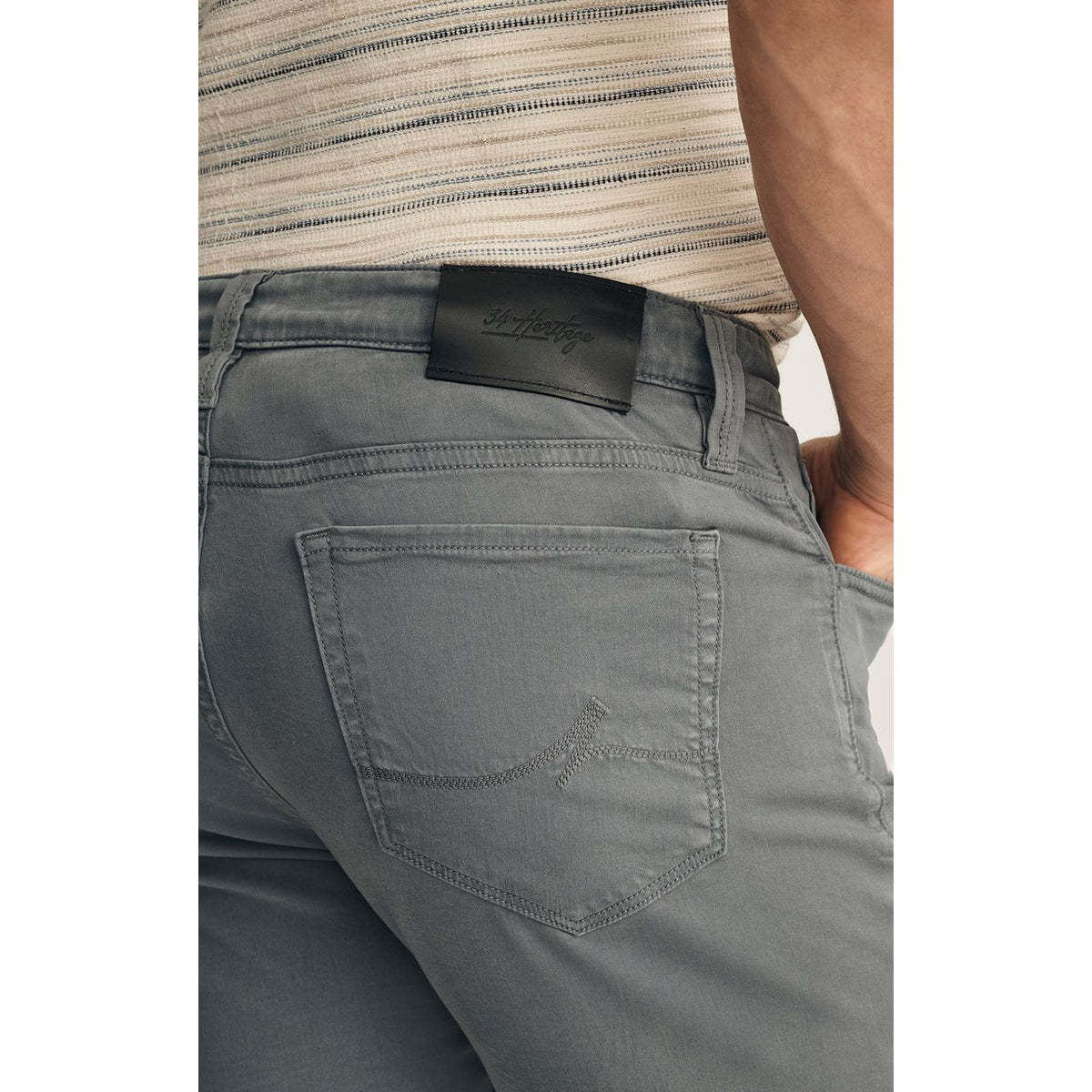 34 Heritage Courage in Slate Twill