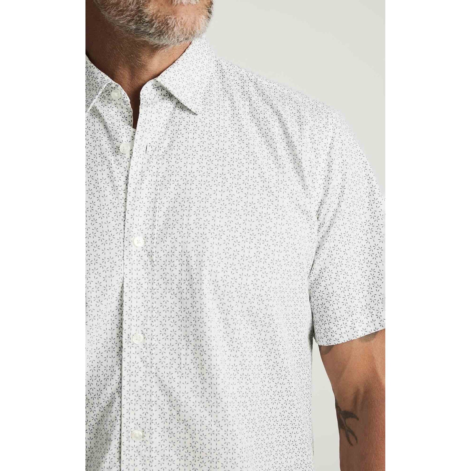 34 Heritage Luxe Twill Printed Shirt