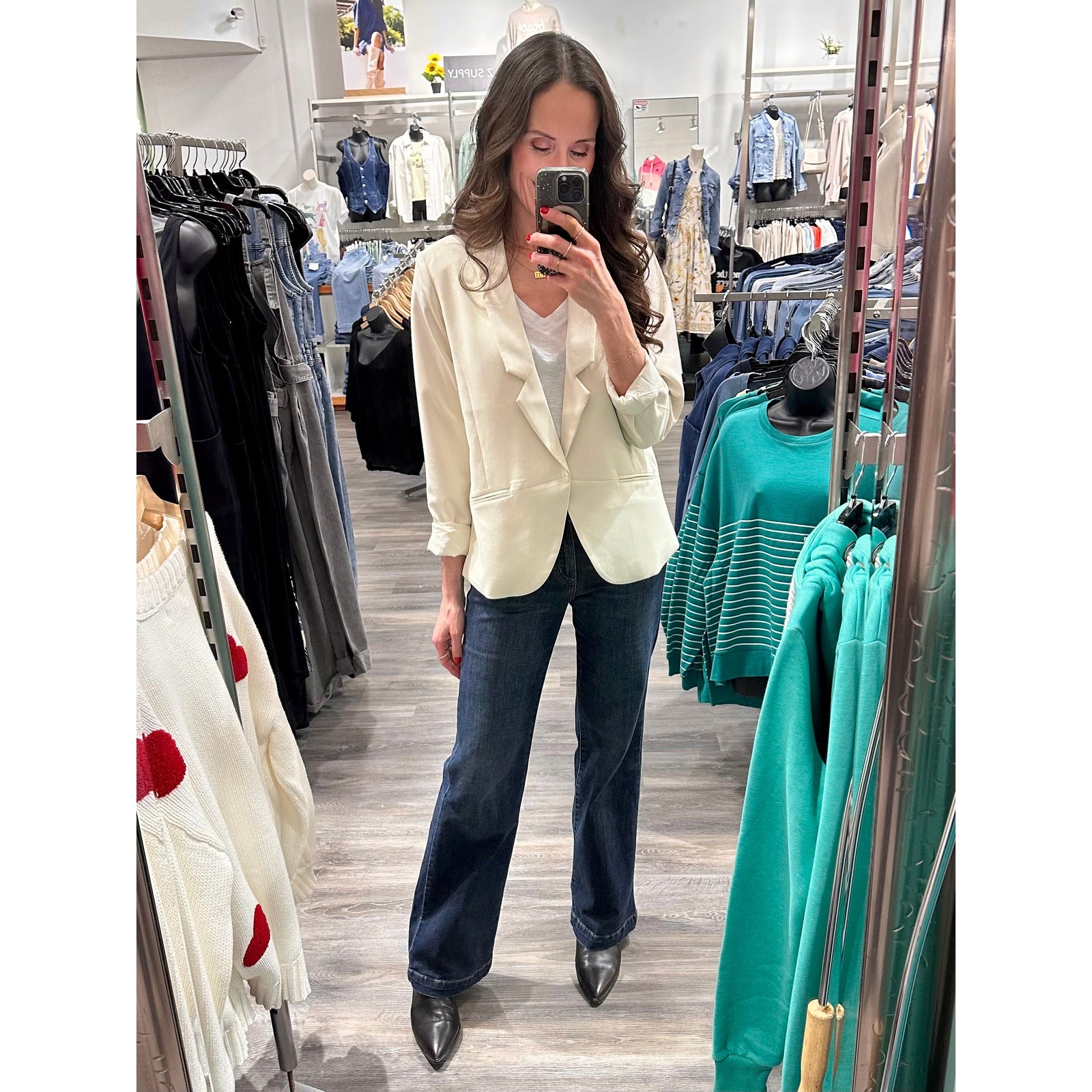 Molly Bracken Straight Blazer