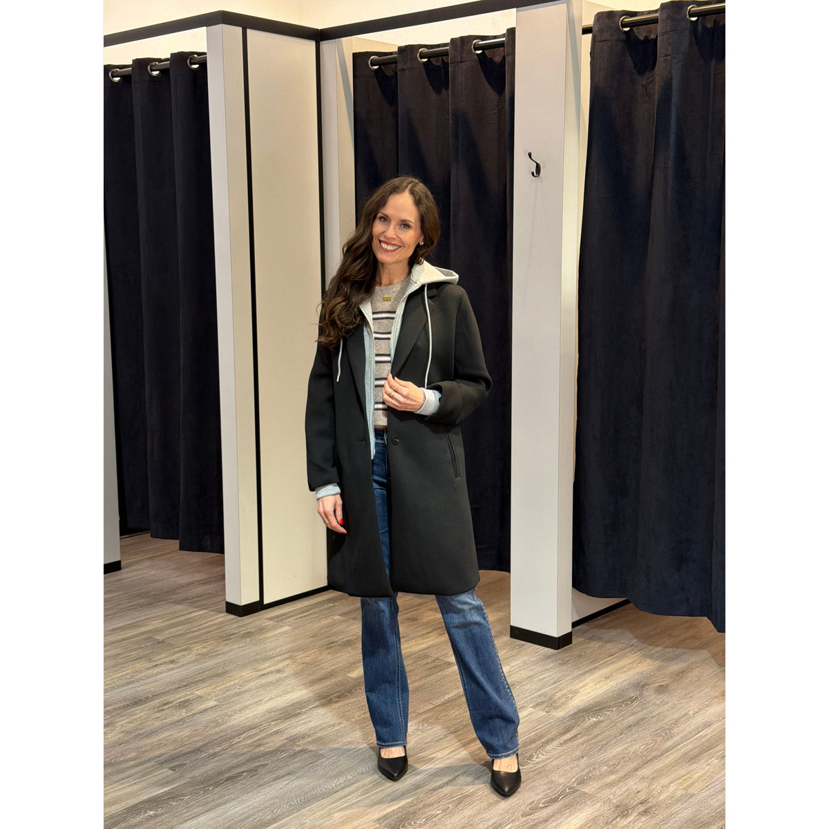 Dex Convertible Hooded Coat