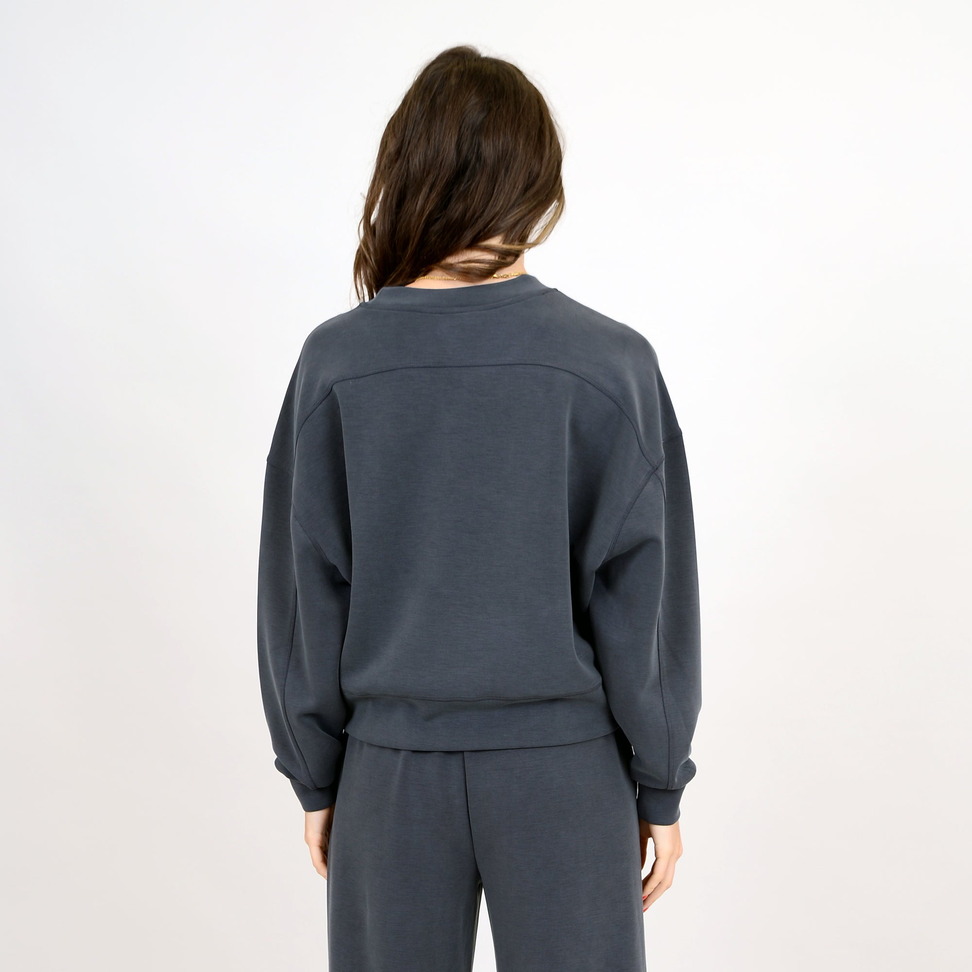 Lucie Super Soft Modal Long Sleeve Crew