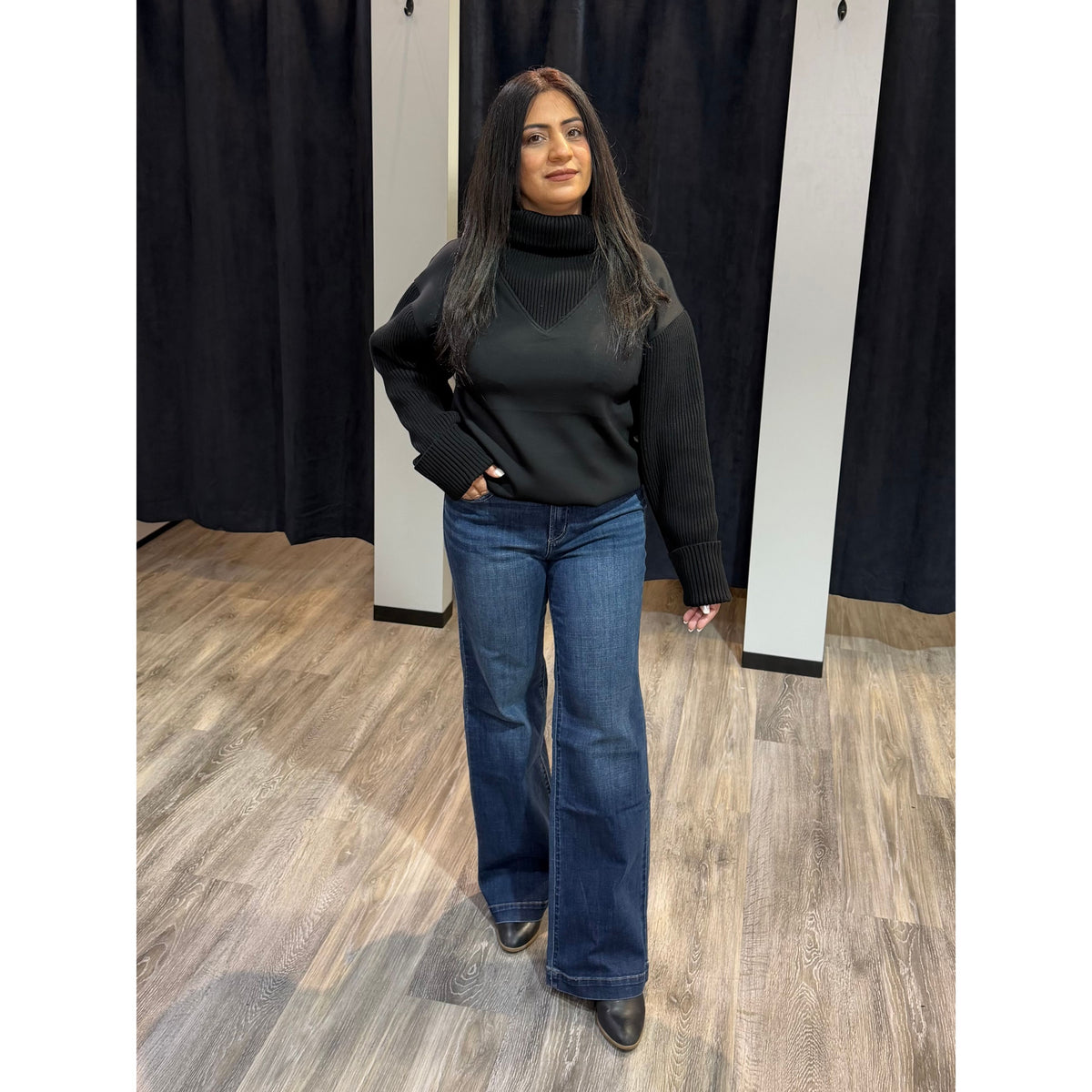 Jovie Soft Knit Turtleneck Sweater