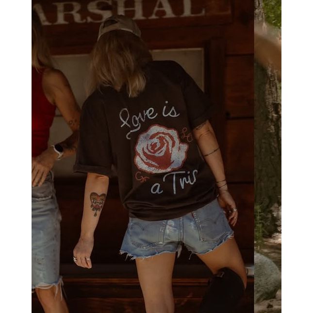 Girl Dangerous Love is a Trip Vintage Tee