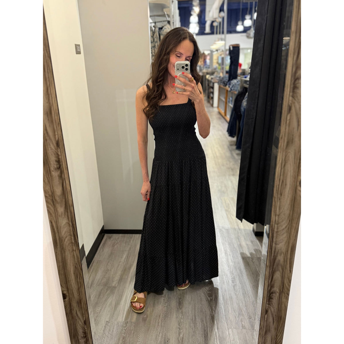 Priv Loralee Polka Dot Dress