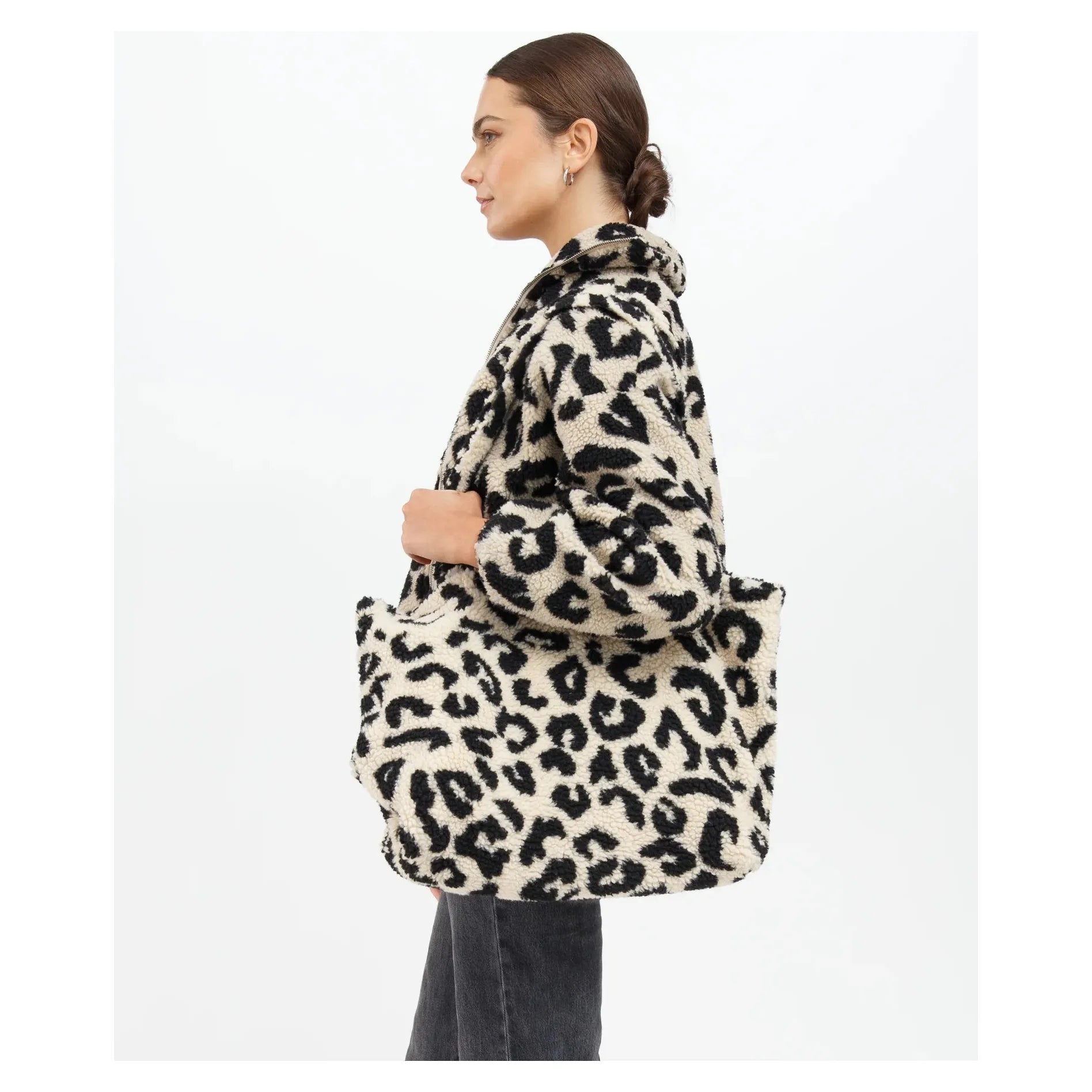 Brunette the Label Sherpa Tote Bag