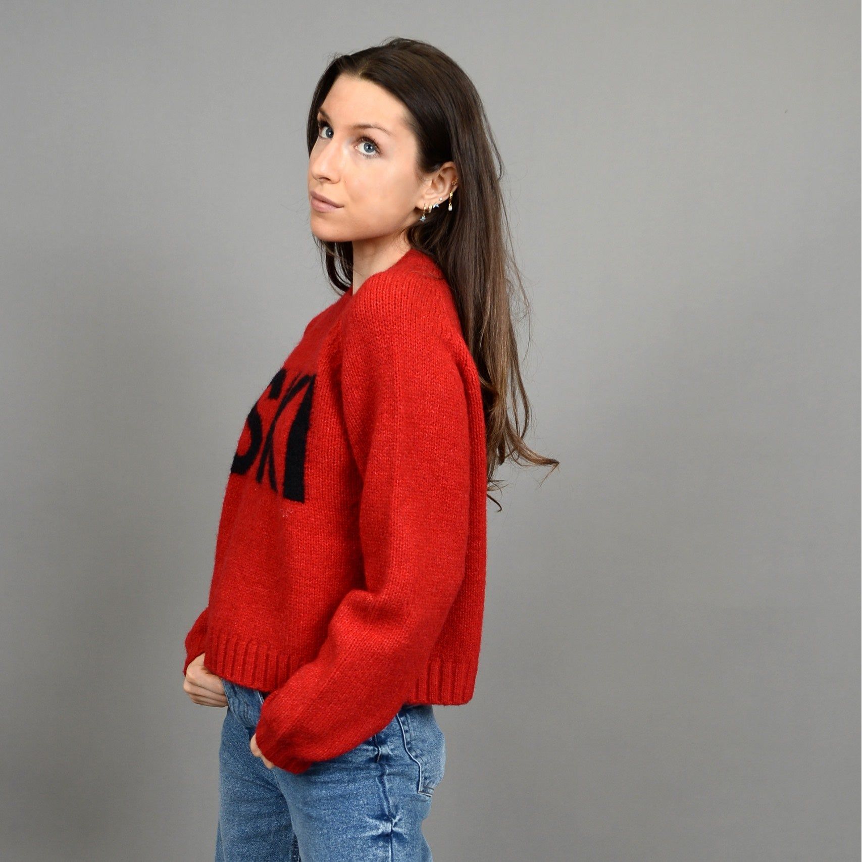 Brunhilde LS Raglan Crew Sweater