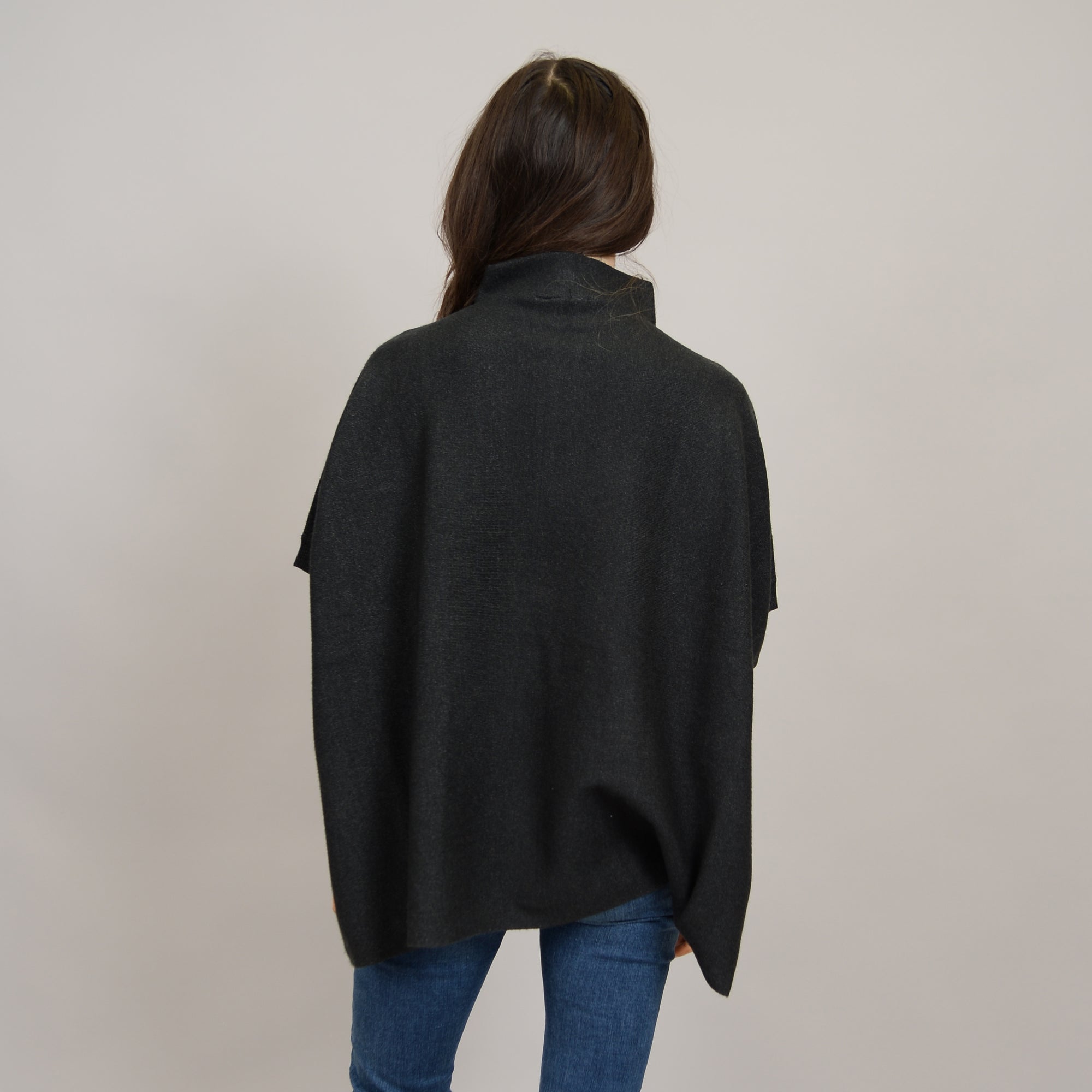 Cosima Sleeveless Funnel Poncho