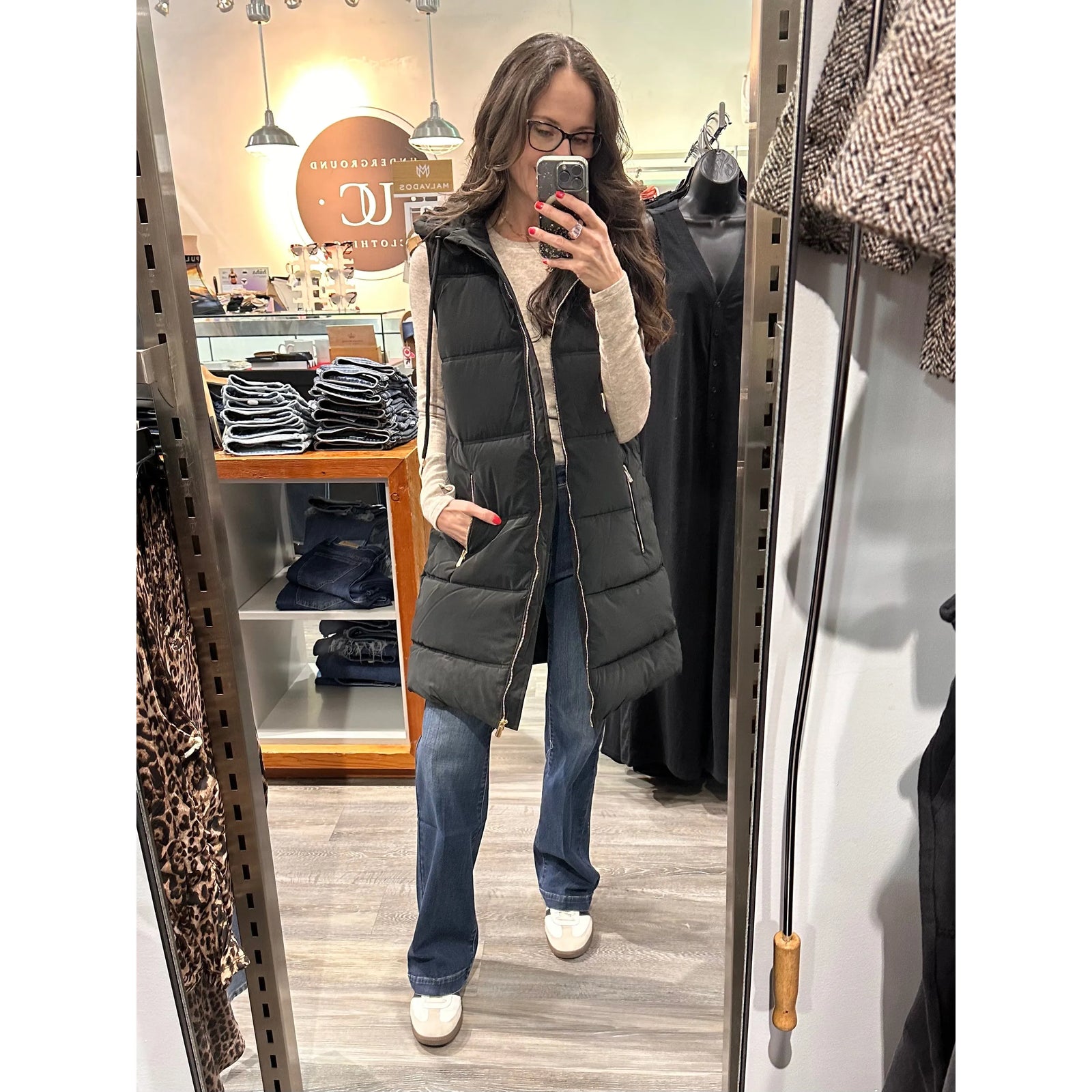 Dex Hooded Puffer Vest