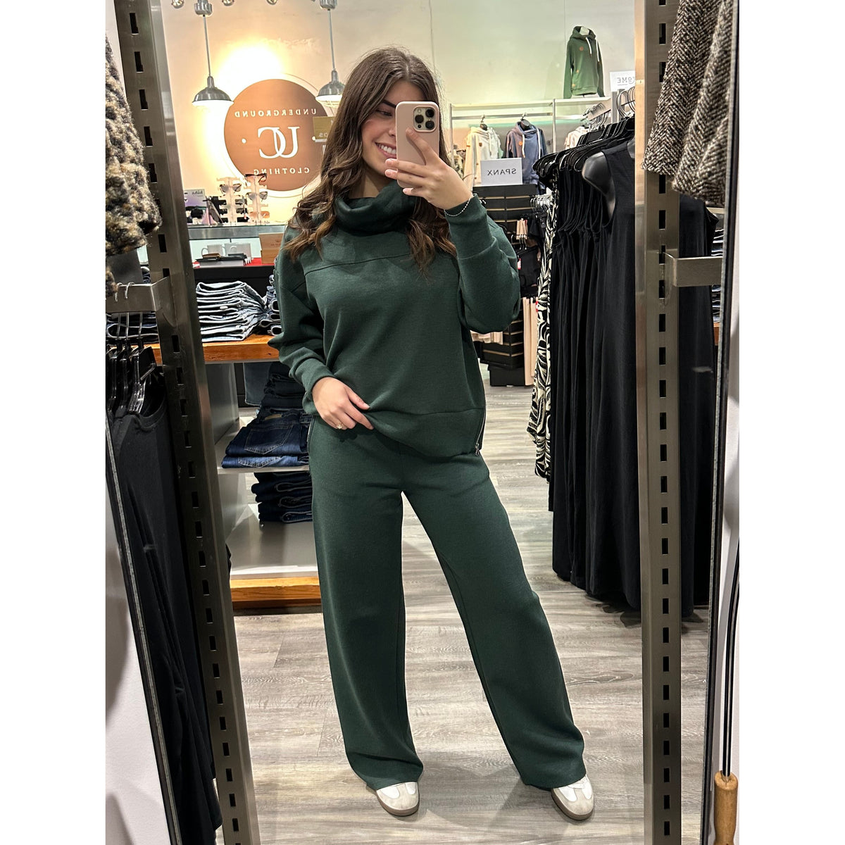 Fillana Soft Knit LS Foldover