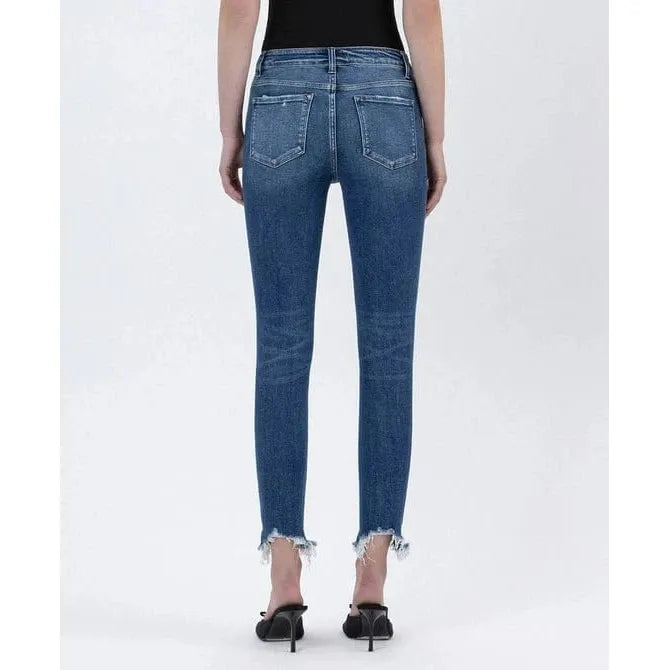 Flying Monkey Counter Attack High Rise Crop Skinny