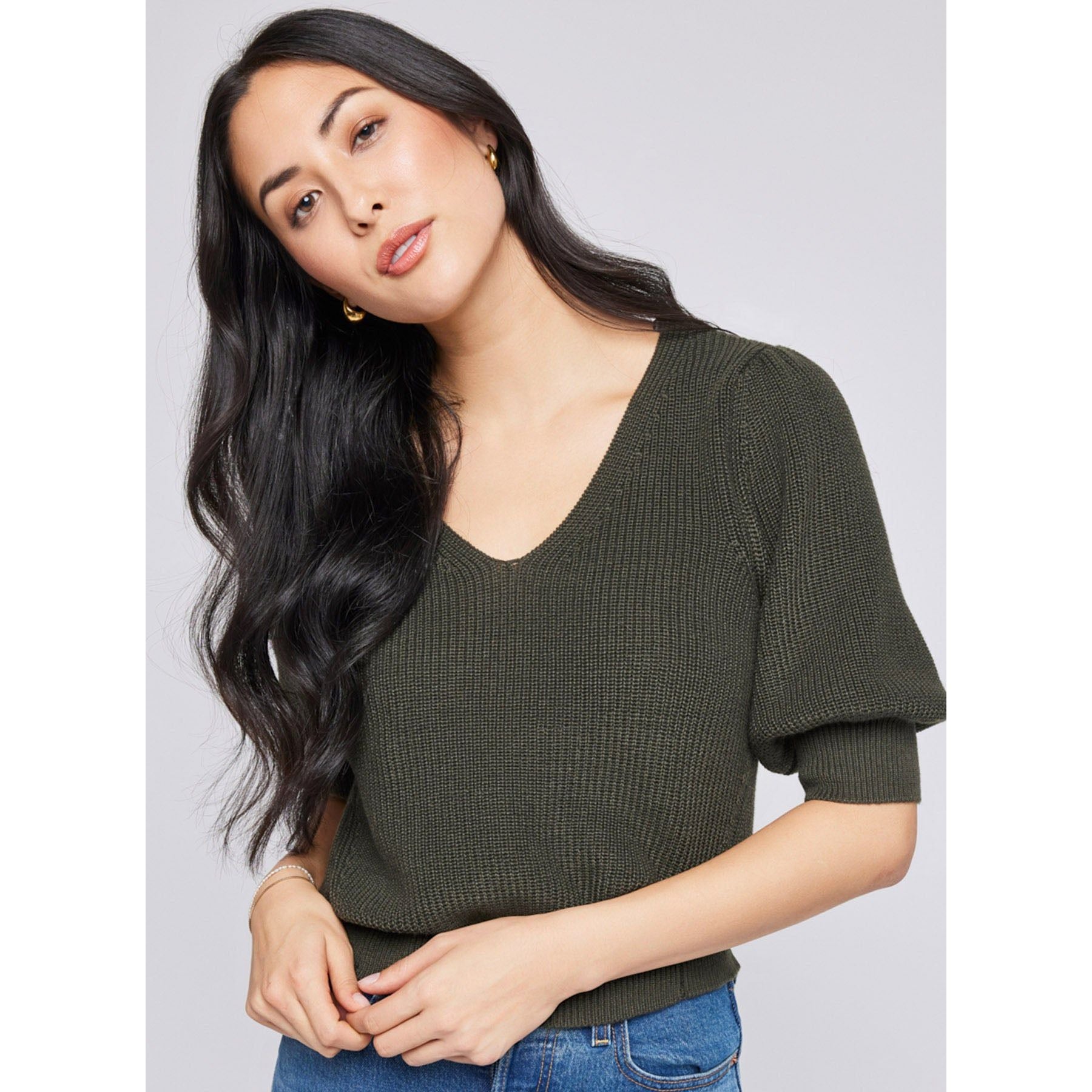 Gentle Fawn Phoebe V-Neck Sweater