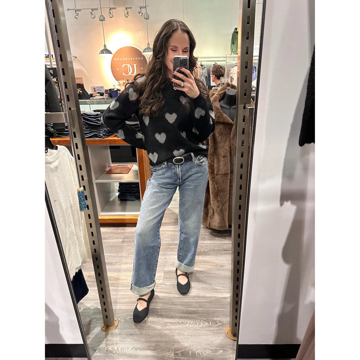 Molly Bracken Heart Sweater