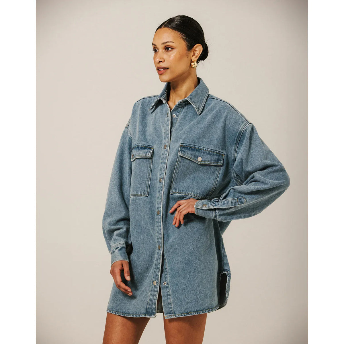 Brunette the Label Shania Denim Jacket