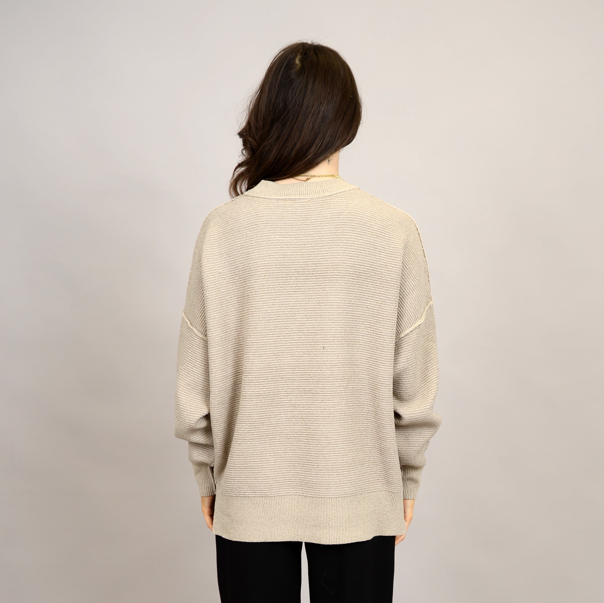 Ingebord Long Sleeve Crew Neck Tunic