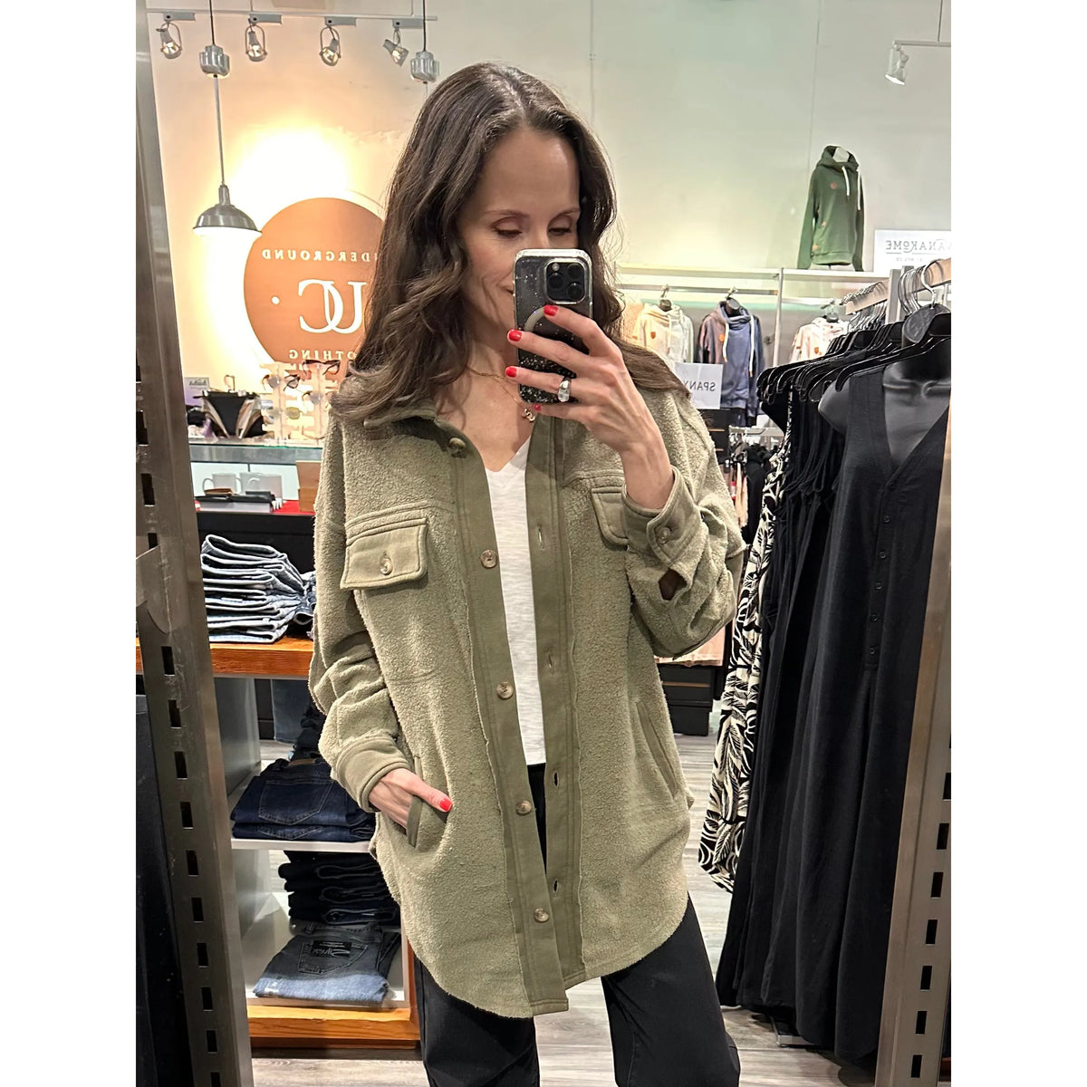 Lexie Fleece Oversize Jacket