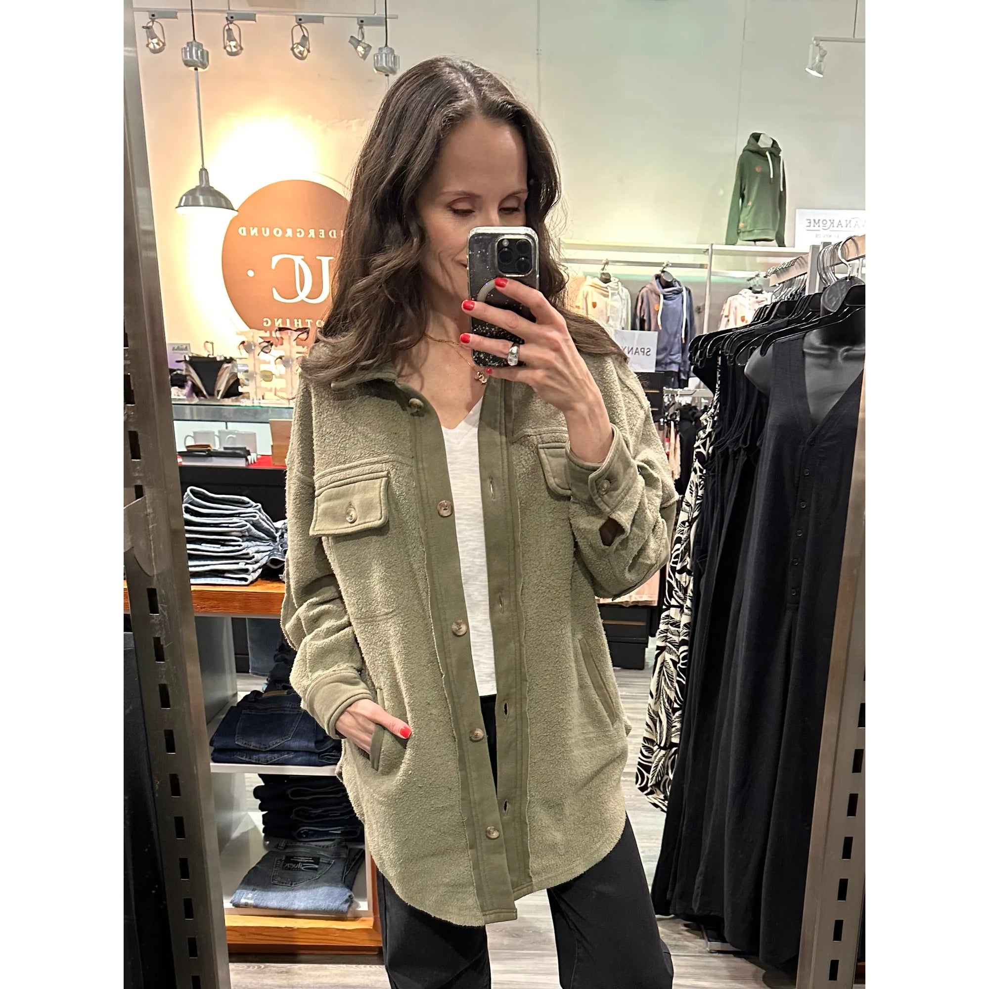 Lexie Fleece Oversize Jacket