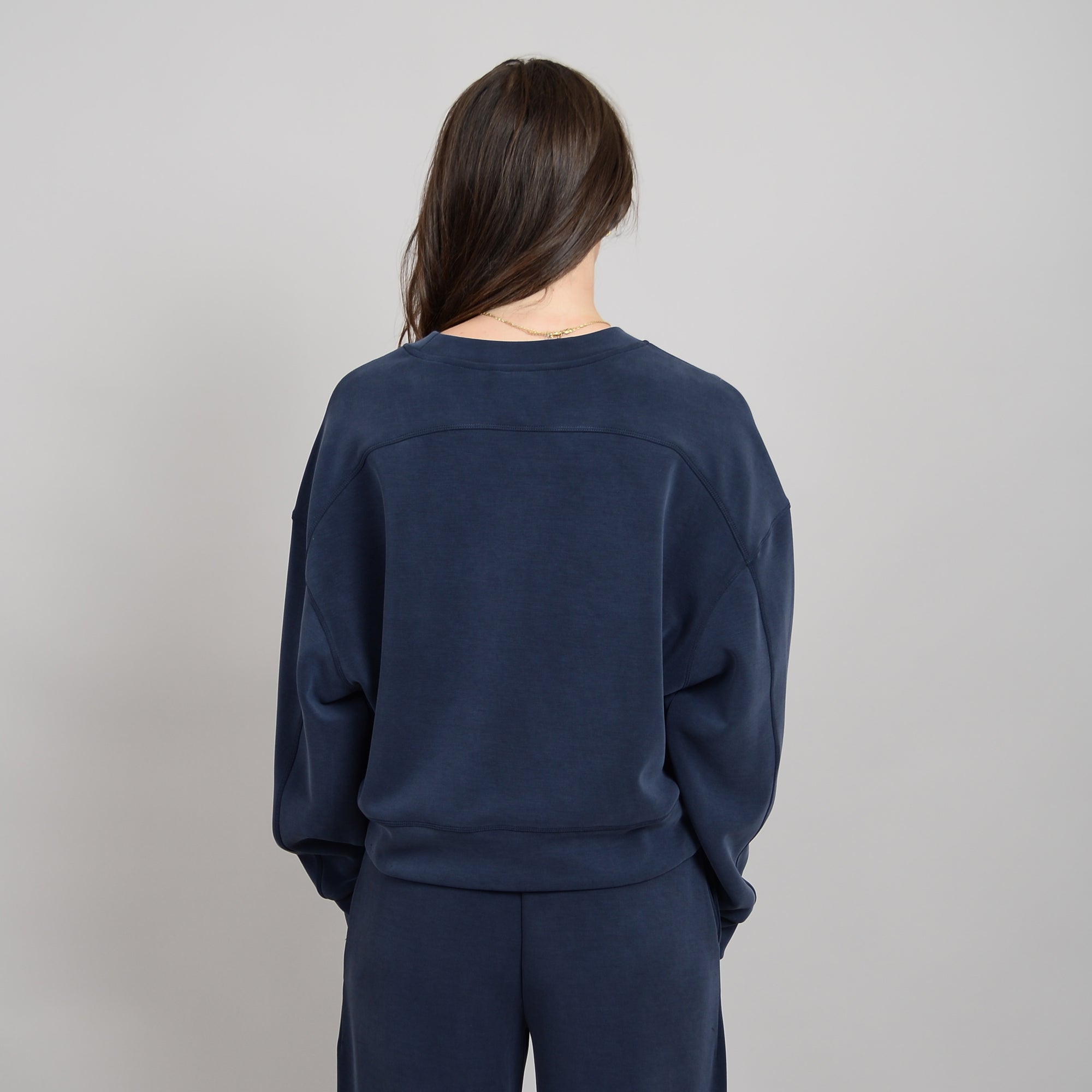 Lucie Super Soft Modal Long Sleeve Crew