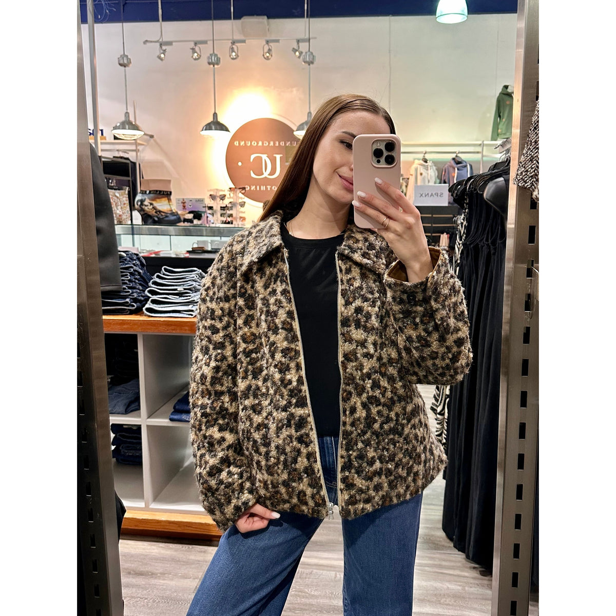 Kuwalla Manon Leopard Shacket