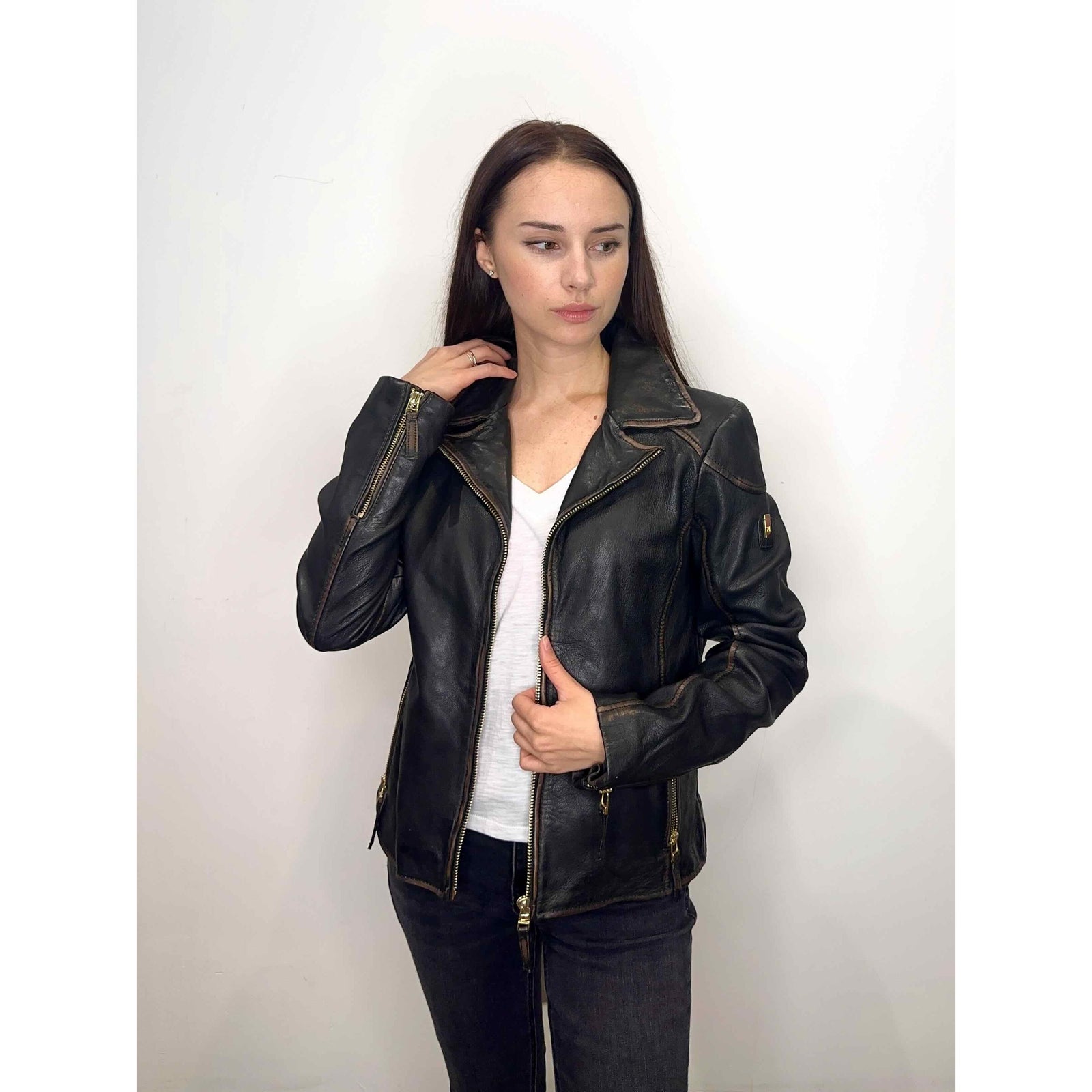 Mauritius Olivia RF Leather Jacket