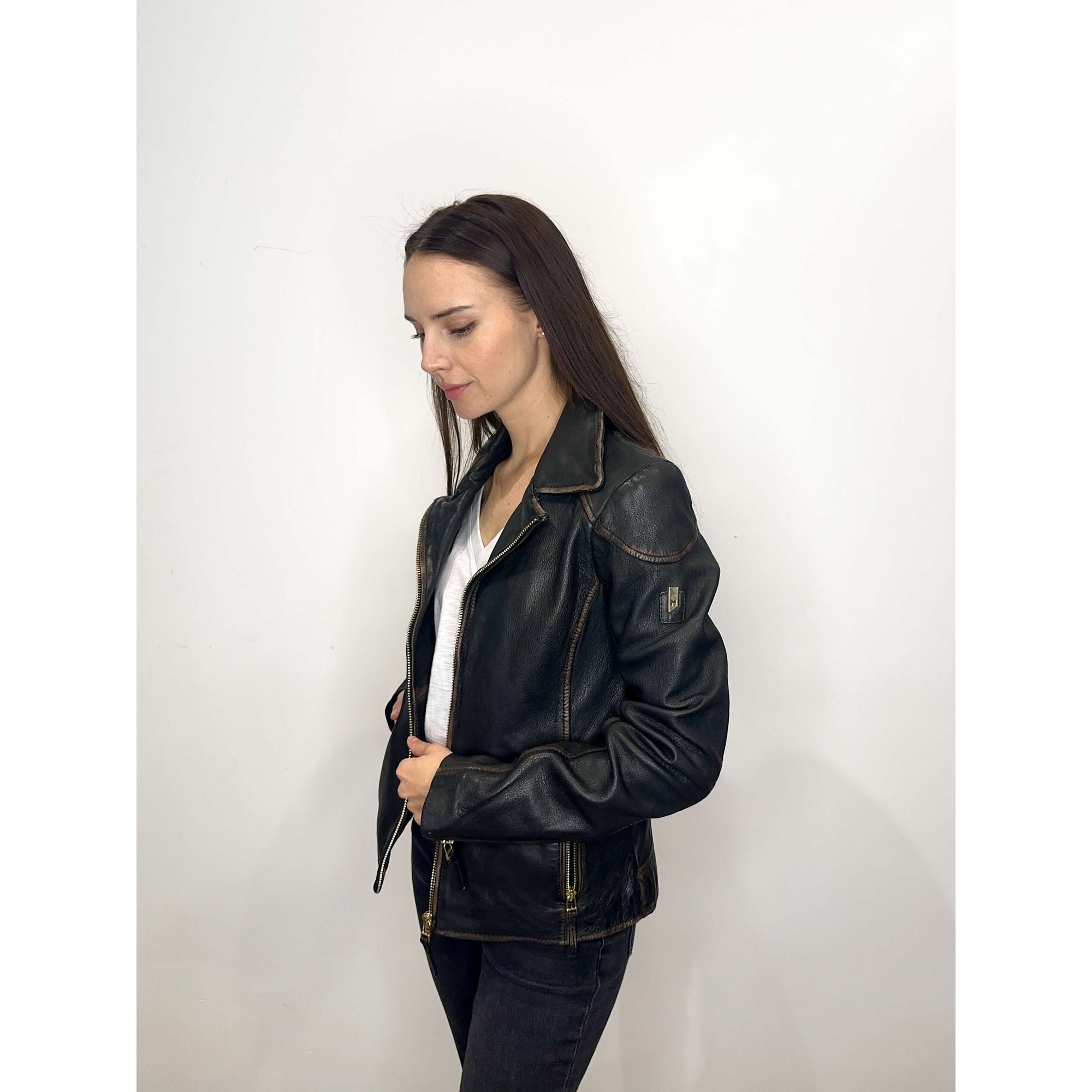 Mauritius Olivia RF Leather Jacket