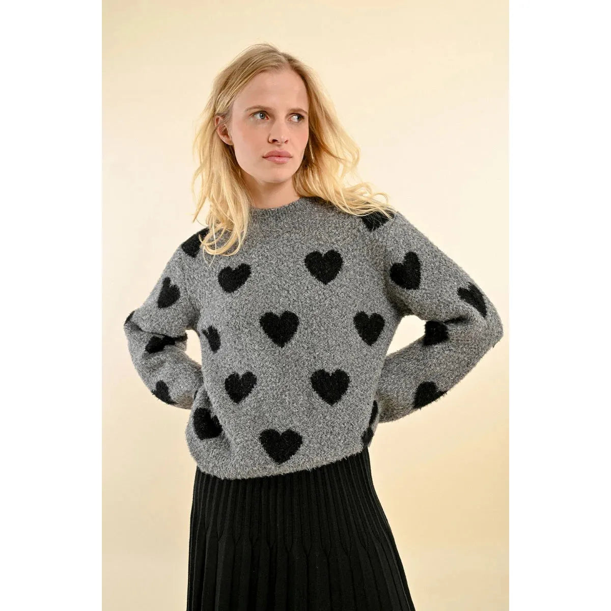 Molly Bracken Heart Sweater