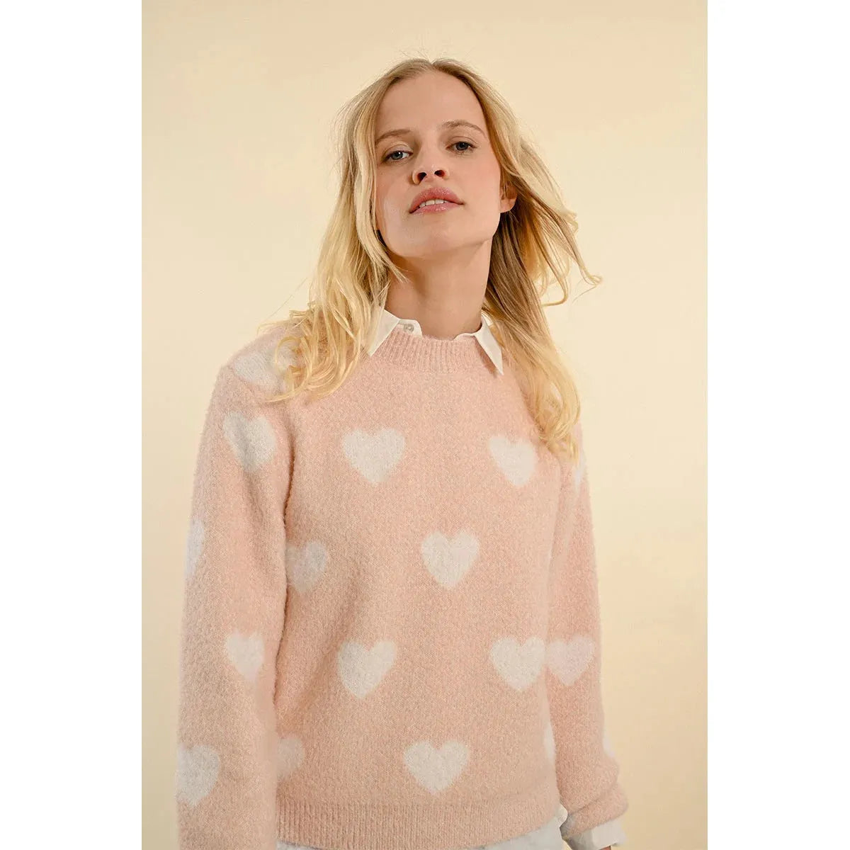 Molly Bracken Heart Sweater