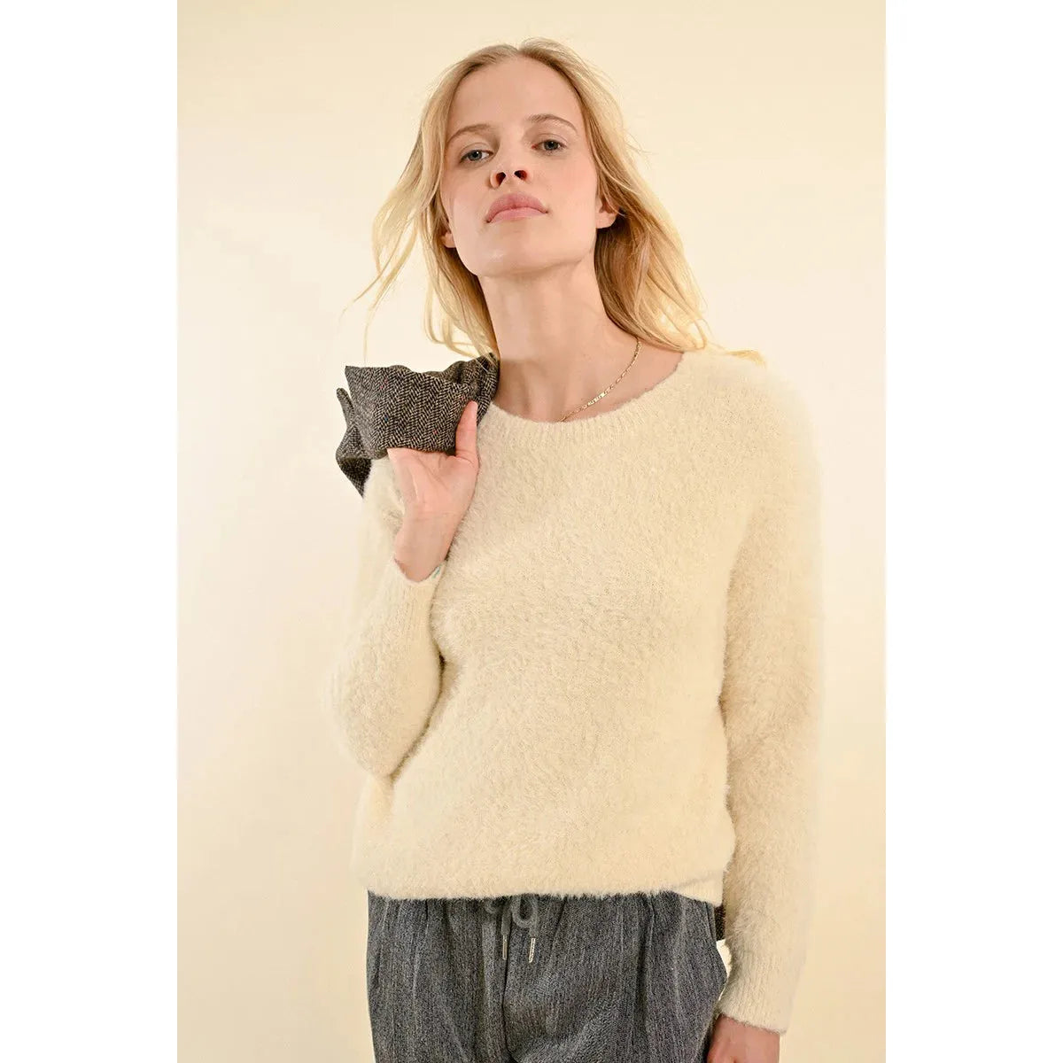 Molly Bracken Plush Knit Sweater