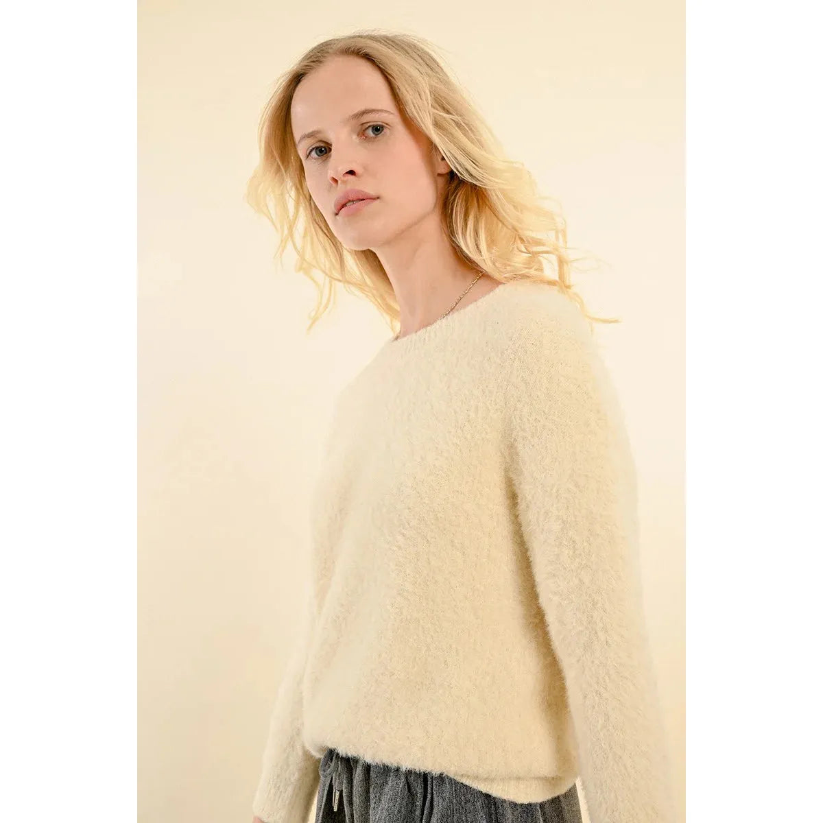 Molly Bracken Plush Knit Sweater