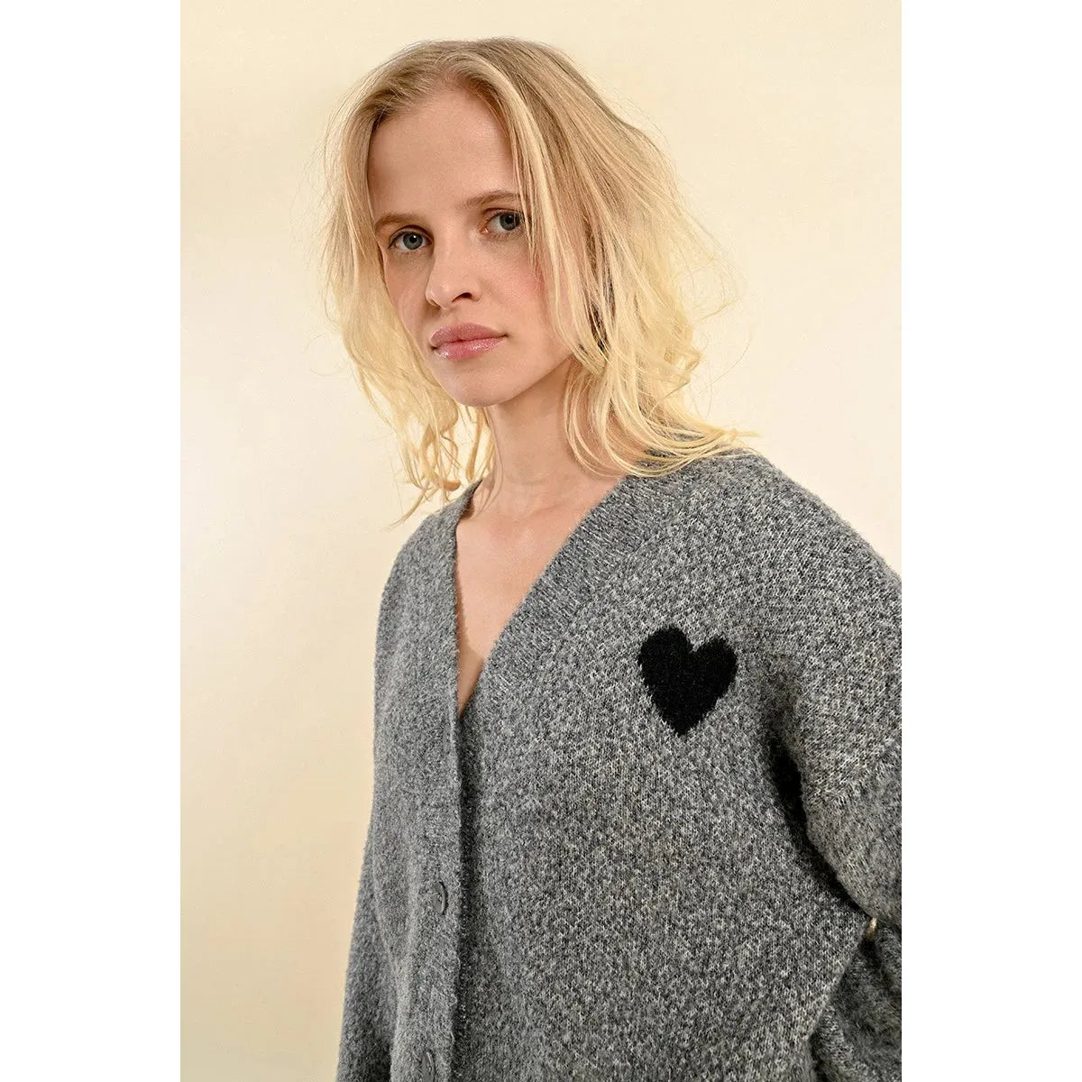 Molly Bracken Short Heart Cardigan