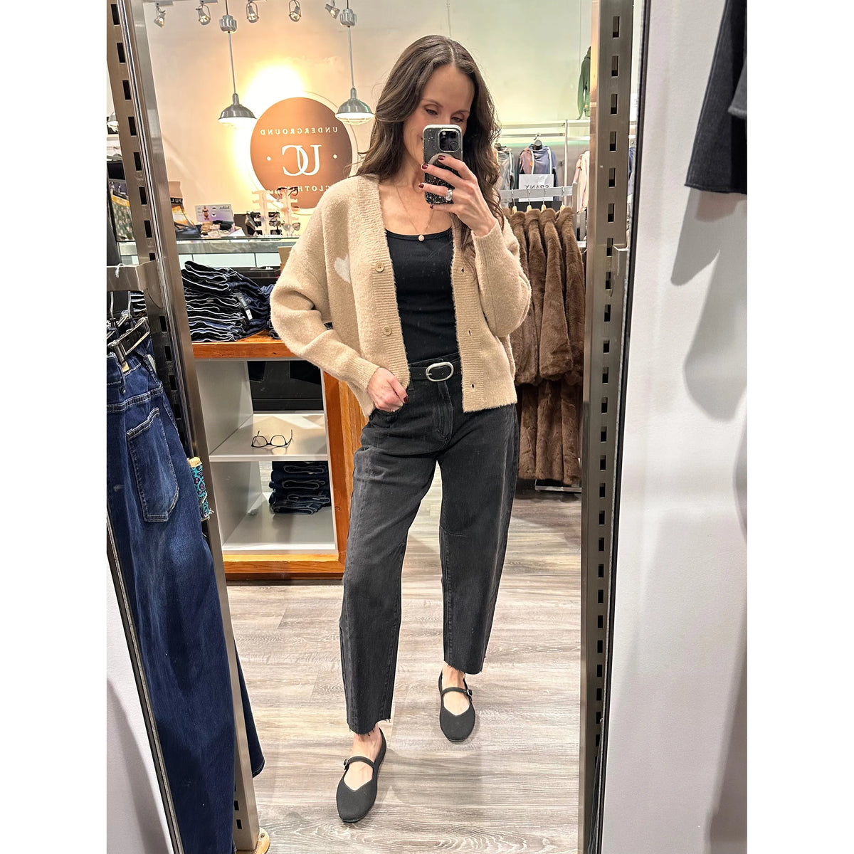 Molly Bracken Short Heart Cardigan