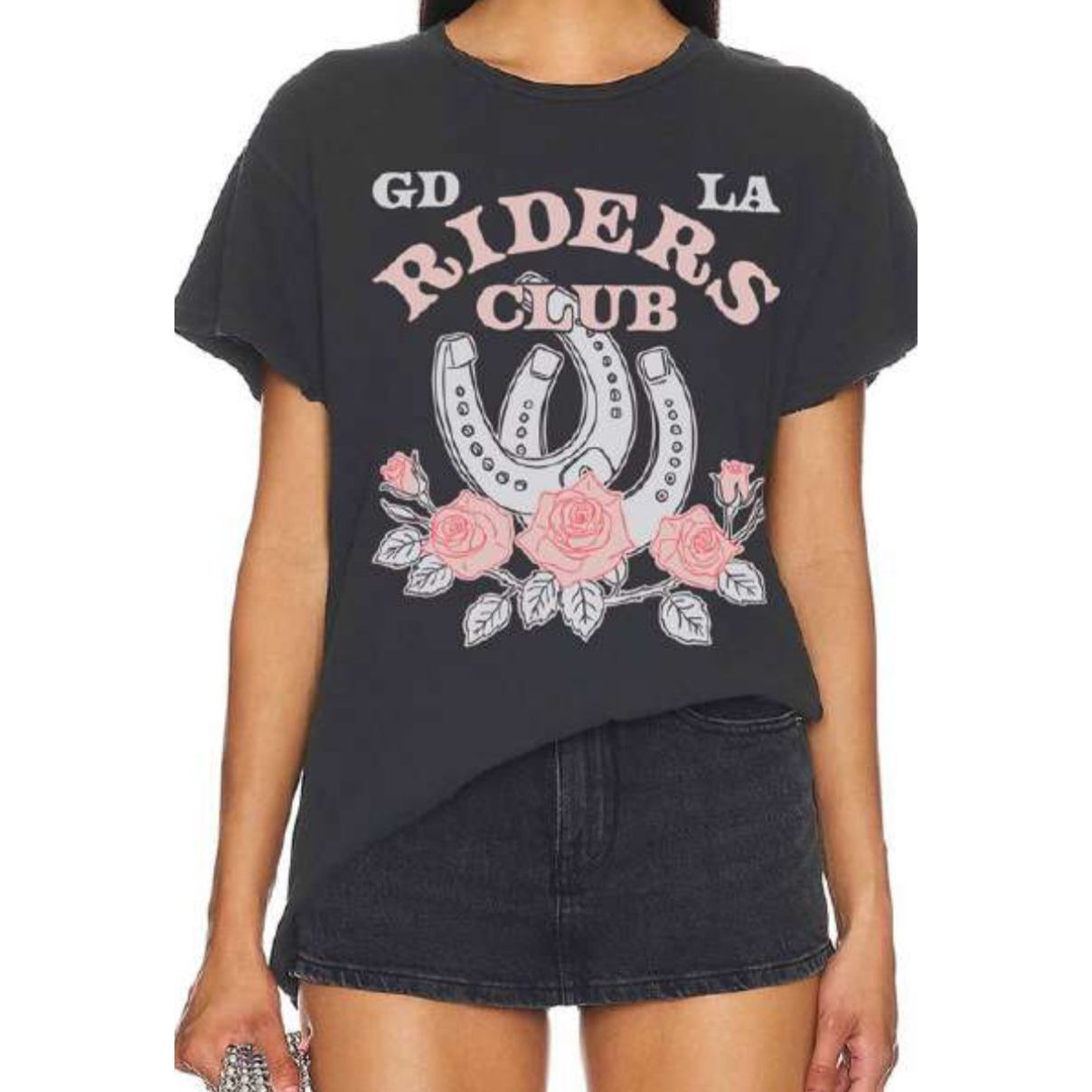 Girl Dangerous Riders Club Vintage Tee