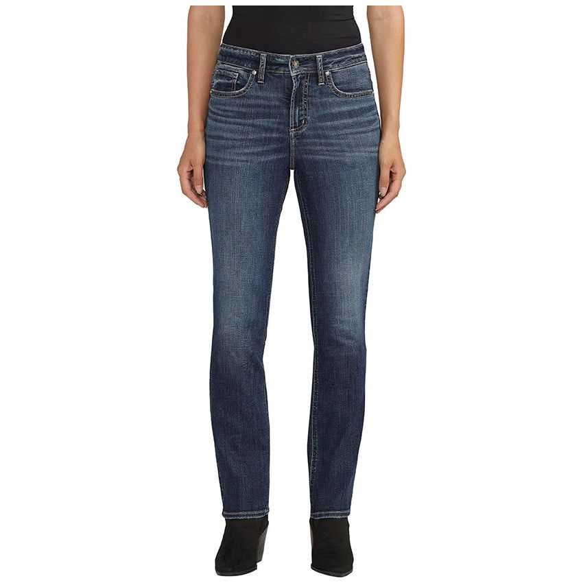 Silver Avery Straight Indigo Jean