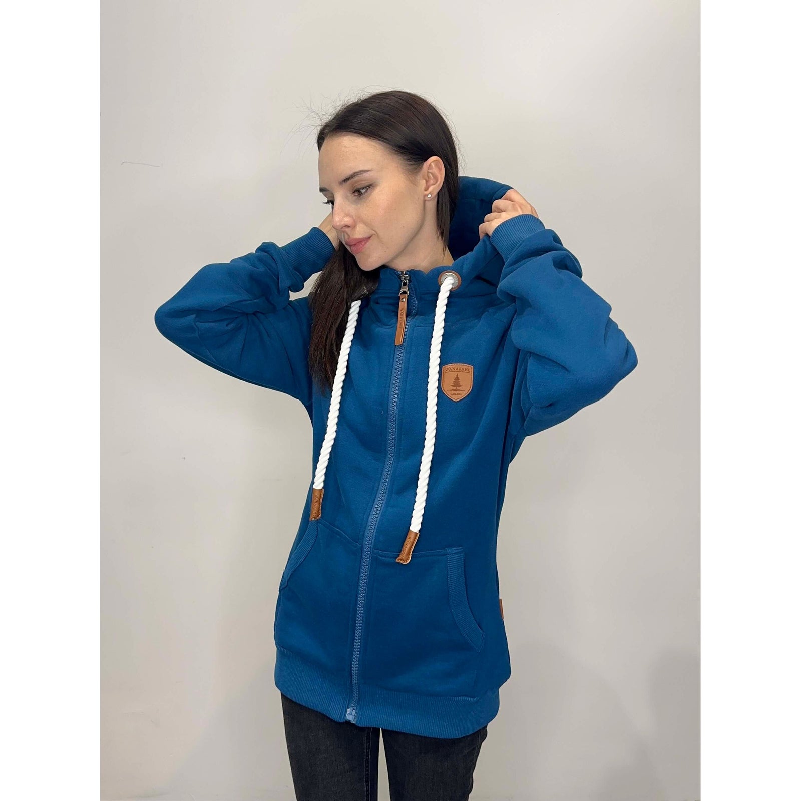 Wanakome Hera Zip Front Hoodie