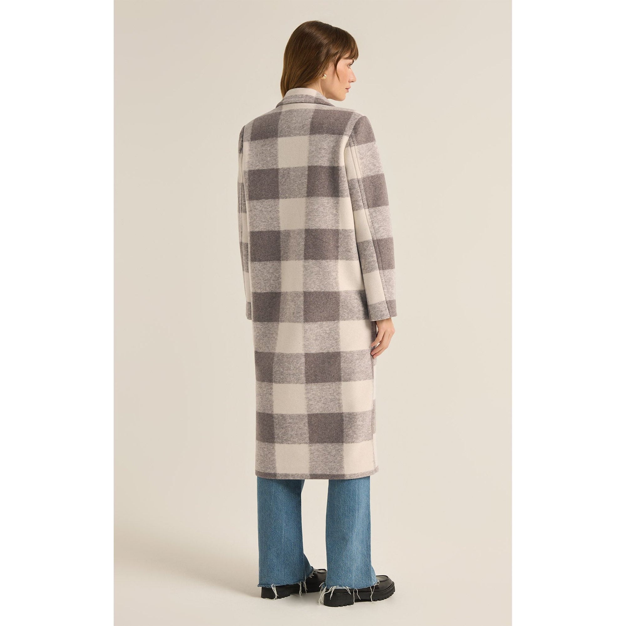 Z Supply Conway Buffalo Plaid Coat