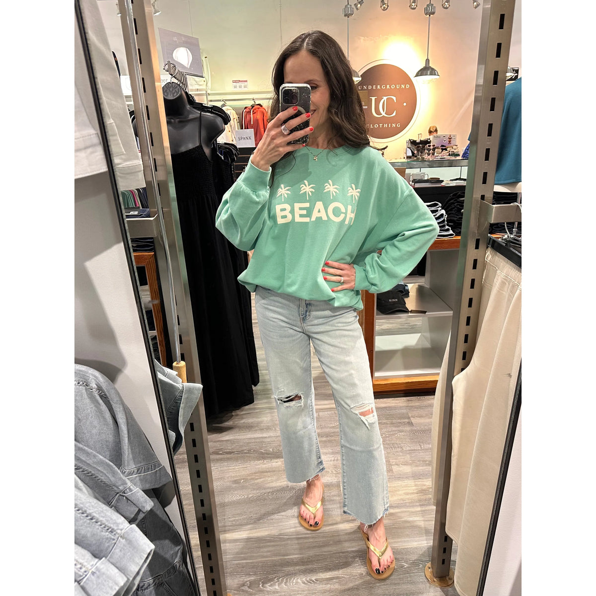 Daze Pleaser High Rise Wide Leg Ankle in Charisma