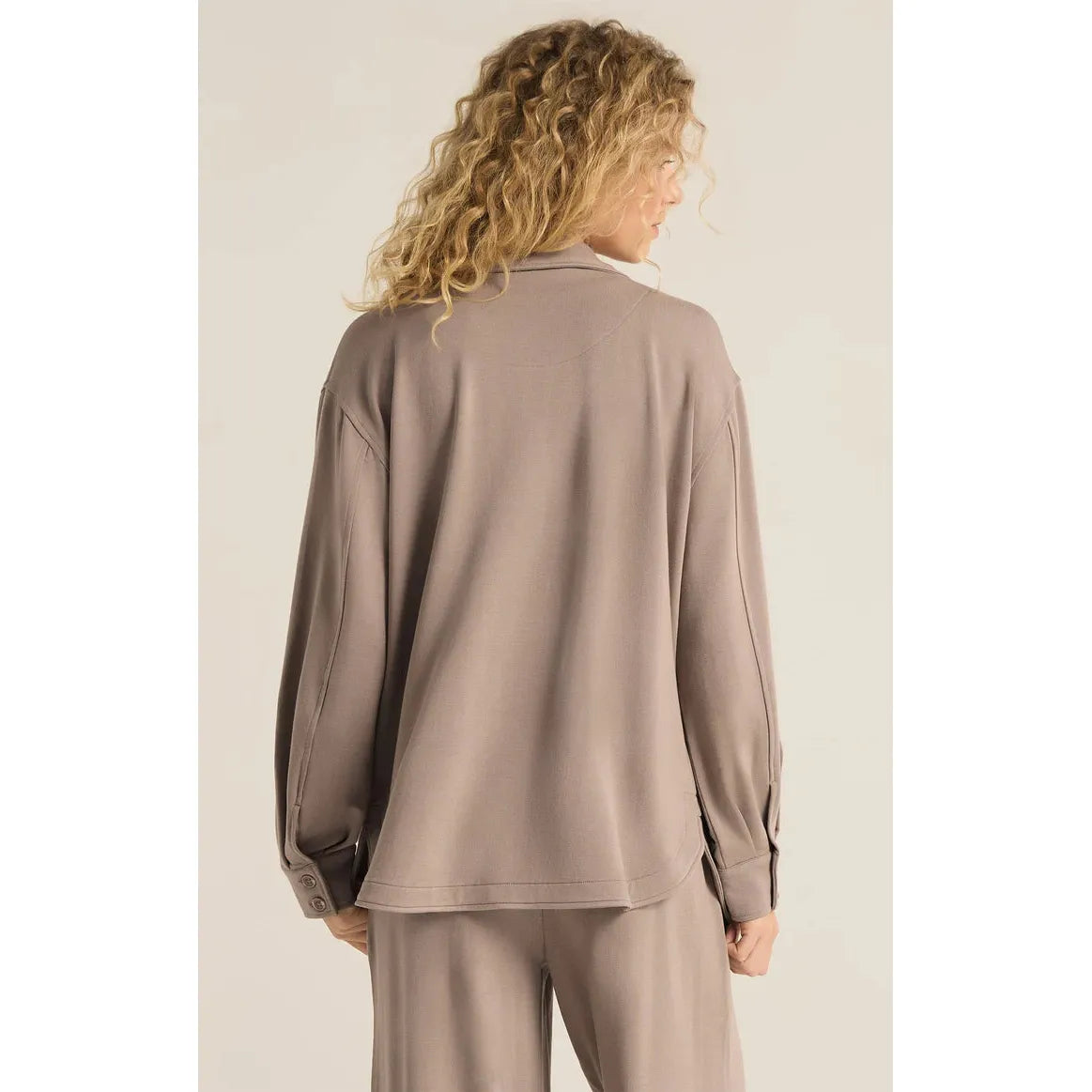 Z Supply Layover Modal Fleece Top