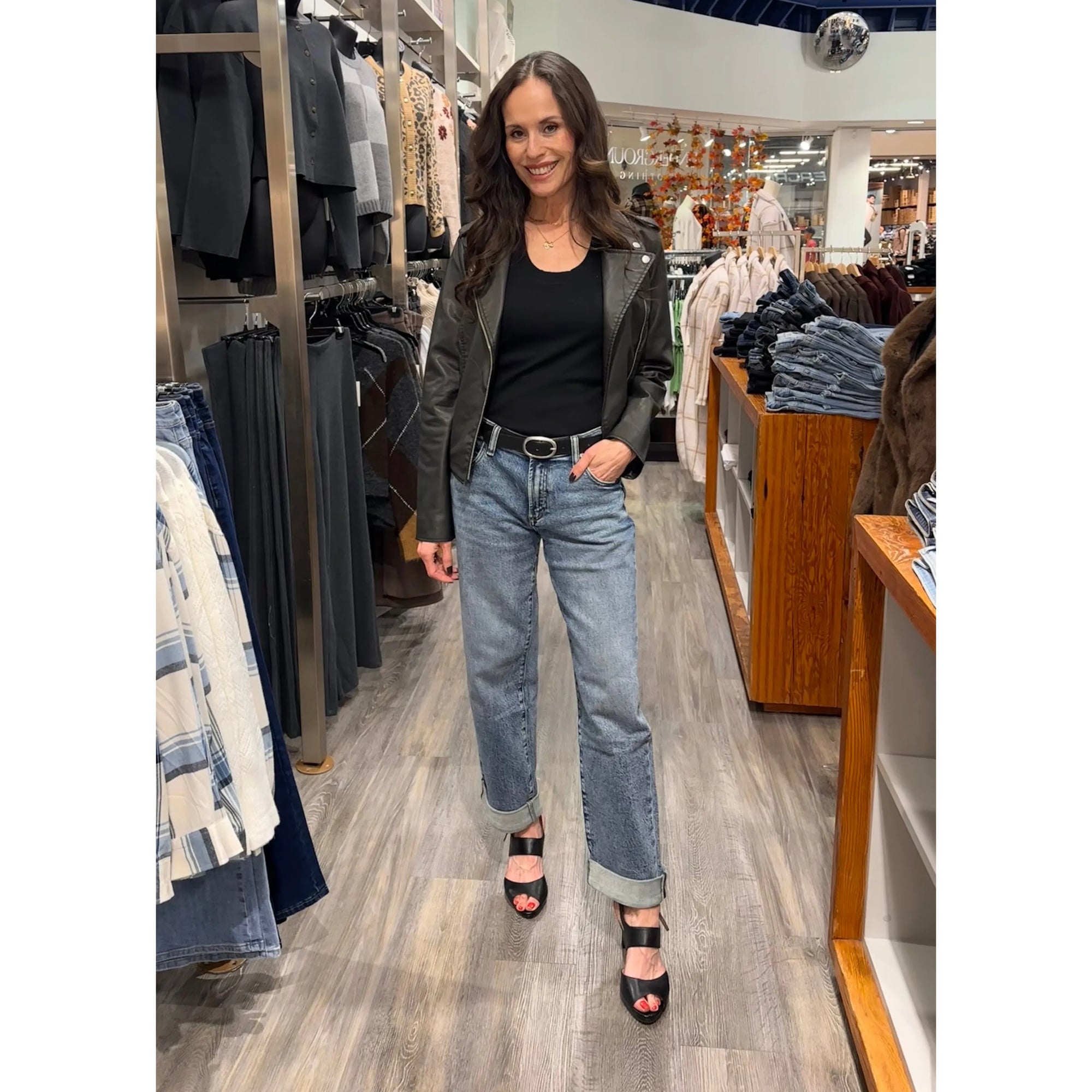 Z Supply Alchemy Faux Leather Moto Jacket