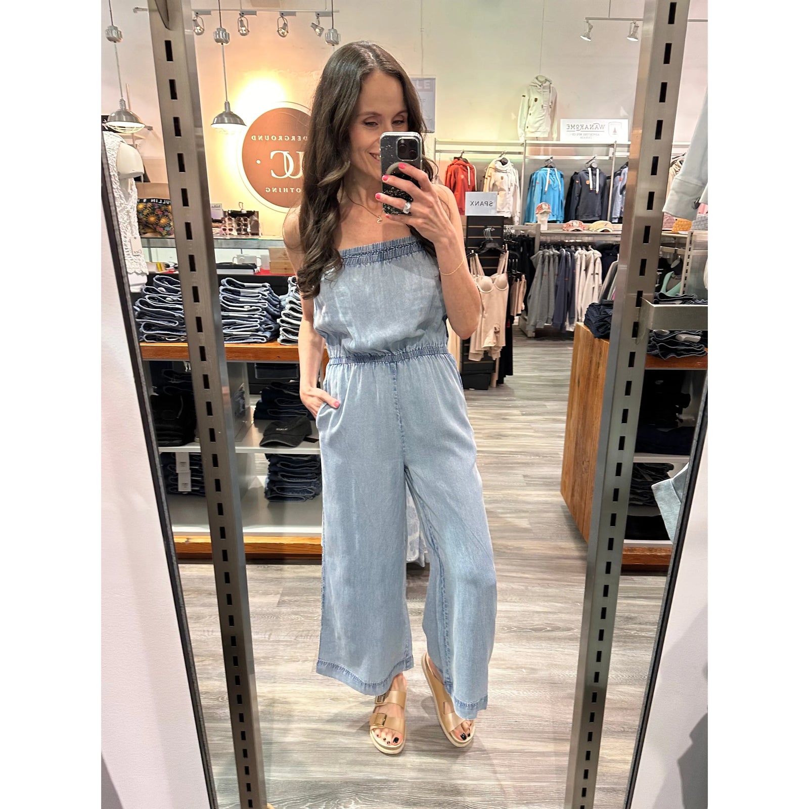 Z Supply Solara Chambray Jumpsuit