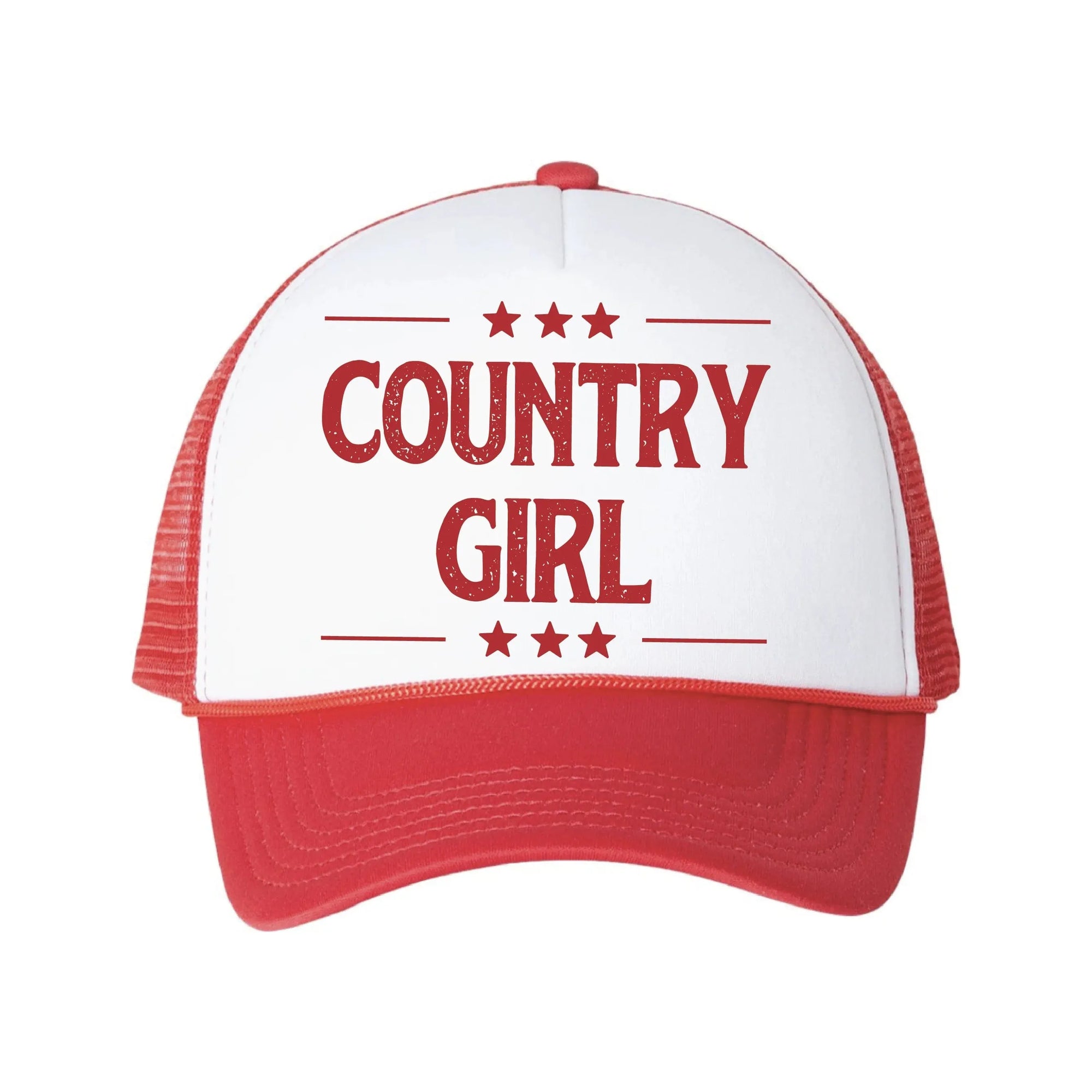 Blonde Ambition Red Country Girl Cap