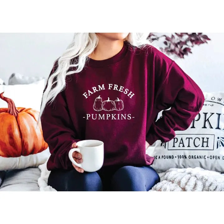 Farm Fresh Pumpkins Crew - Underground Clothing