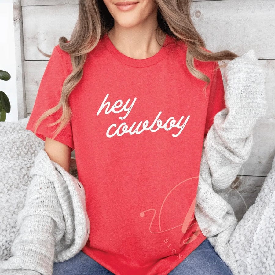 Blonde Ambition Hey Cowboy Tee